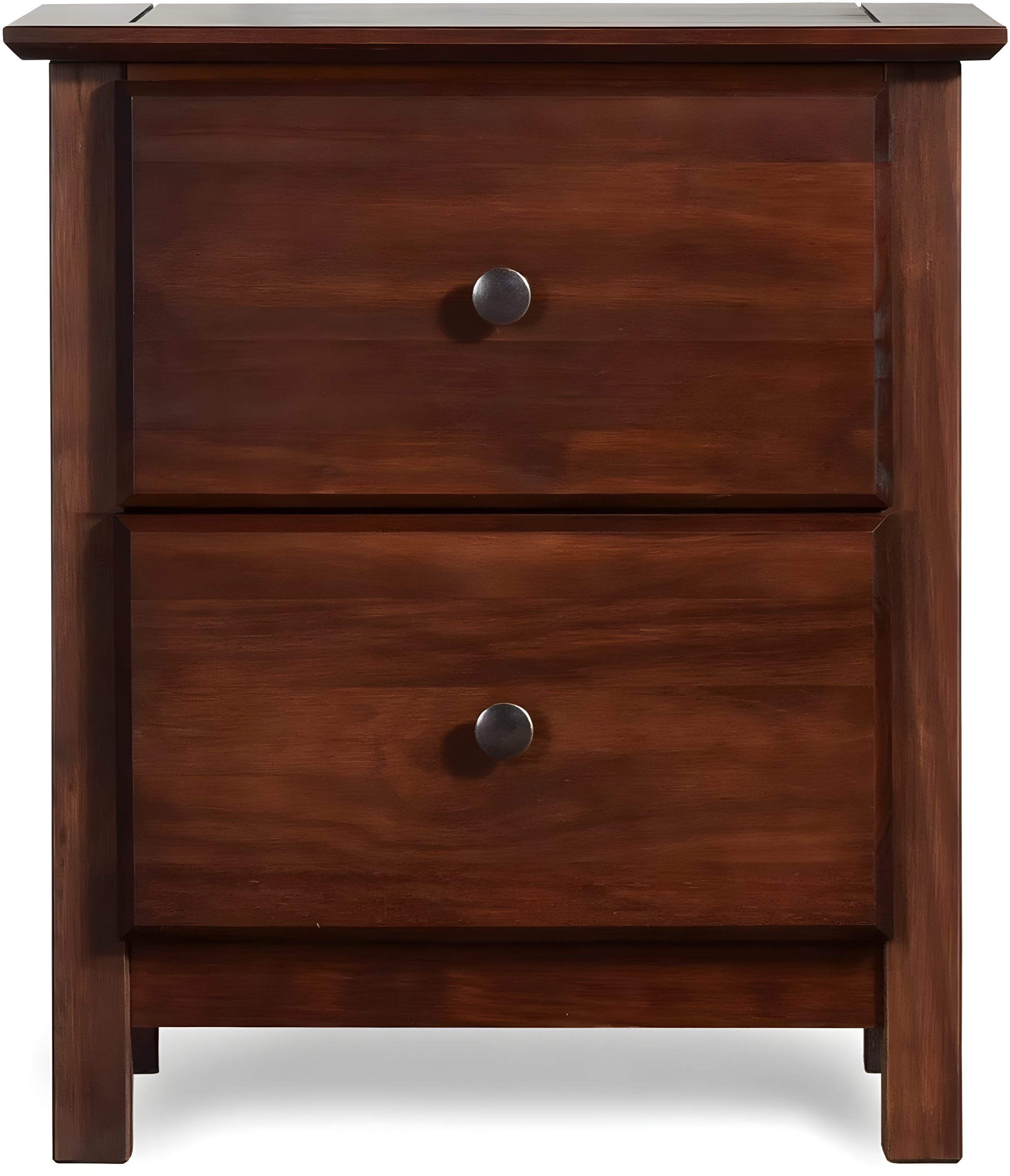 Shaker 2 - Drawer Solid Wood Nightstand