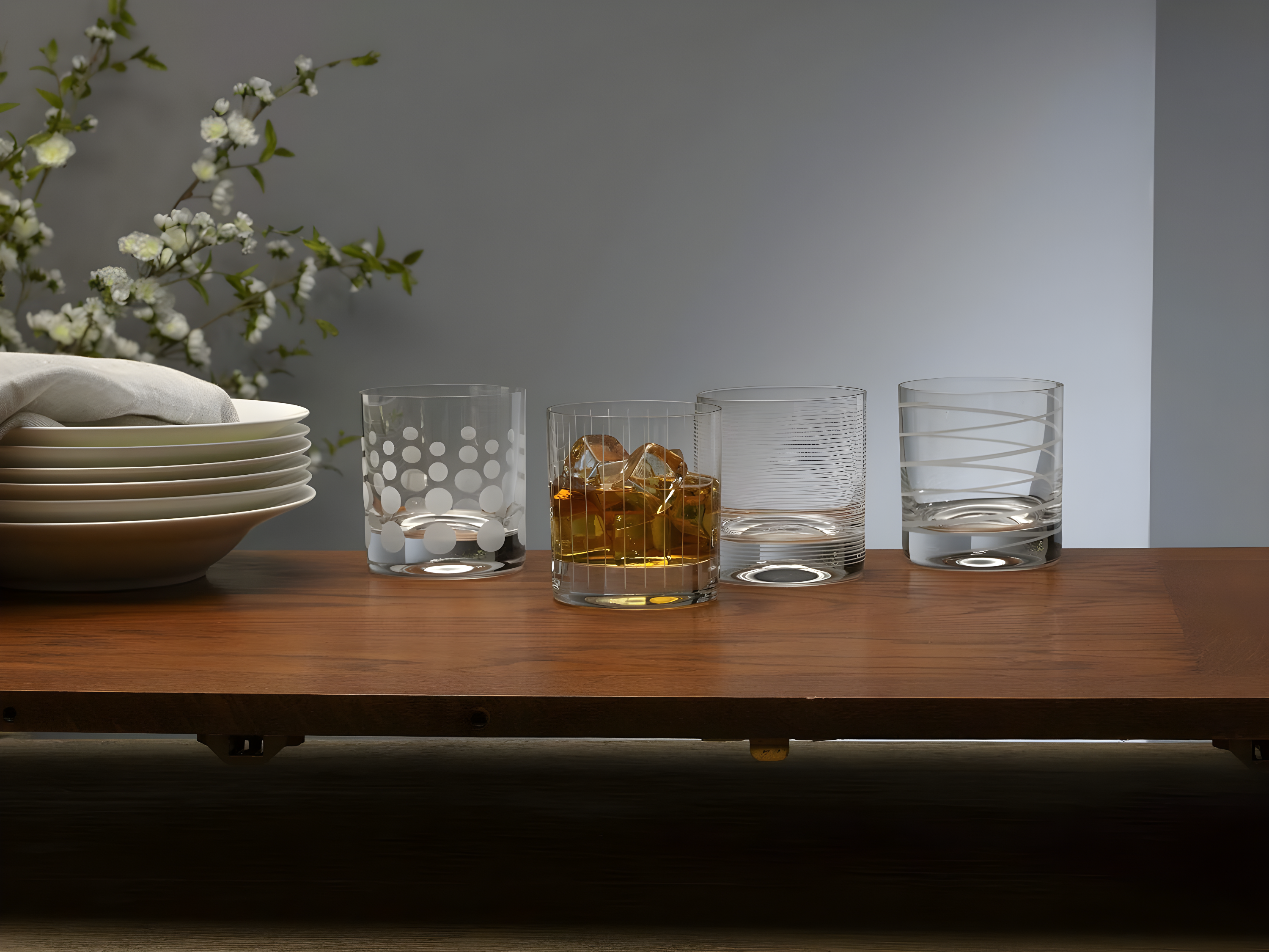 Mikasa Mikasa Cheers 12.75 oz. Double Old Fashion Glasses