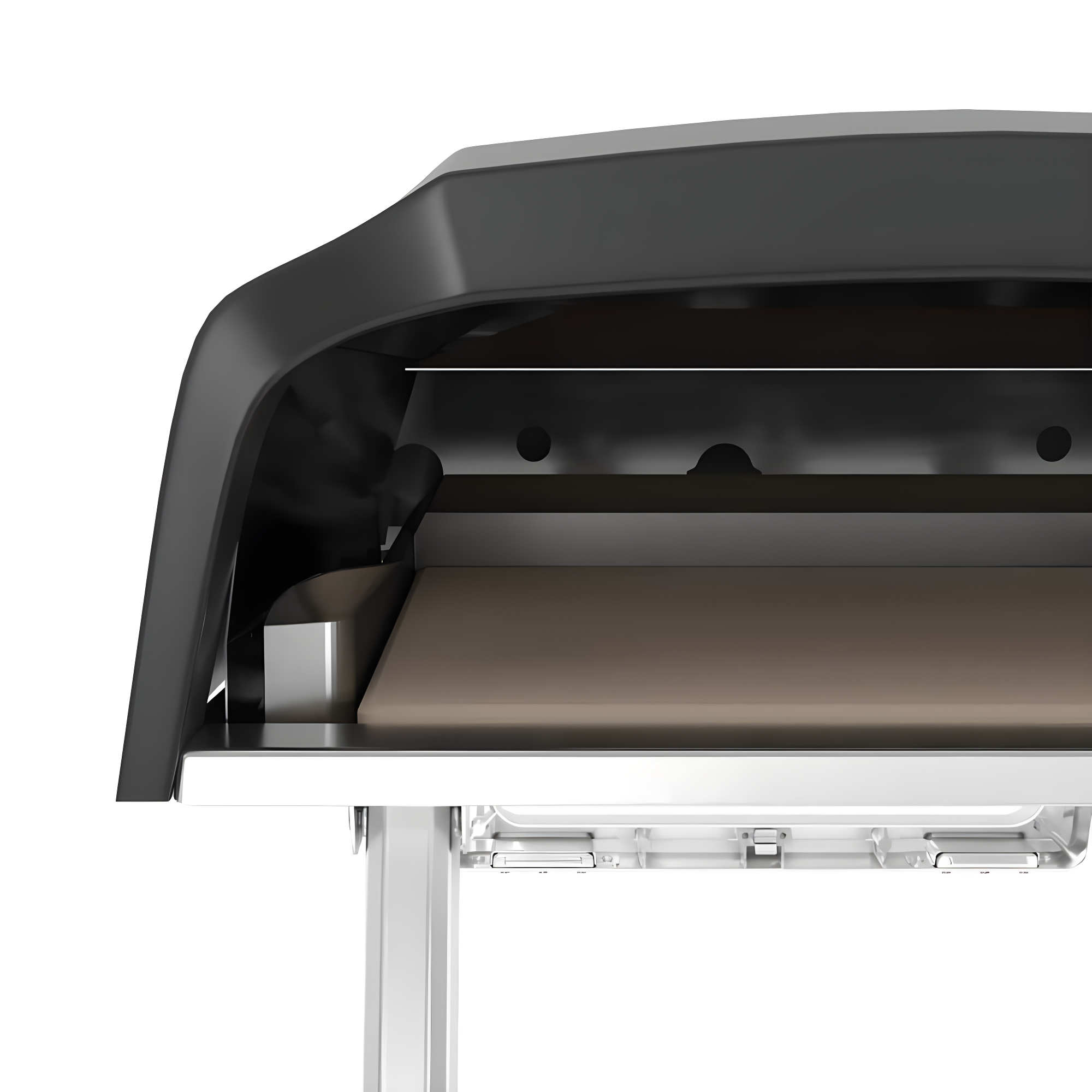 Commercial Chef Commercial Chef Countertop Propane Pizza Oven with Dual Burners