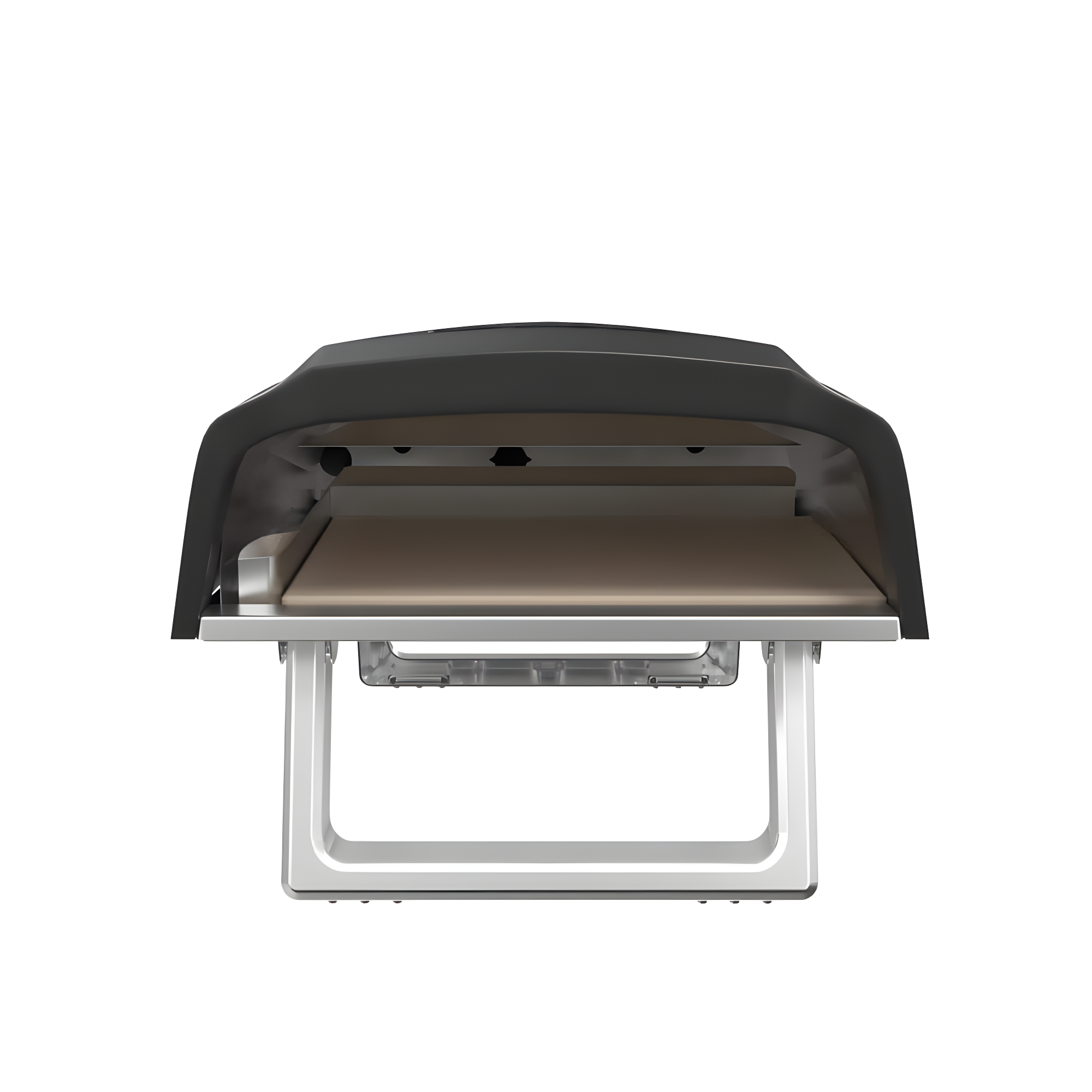 Commercial Chef Commercial Chef Countertop Propane Pizza Oven with Dual Burners