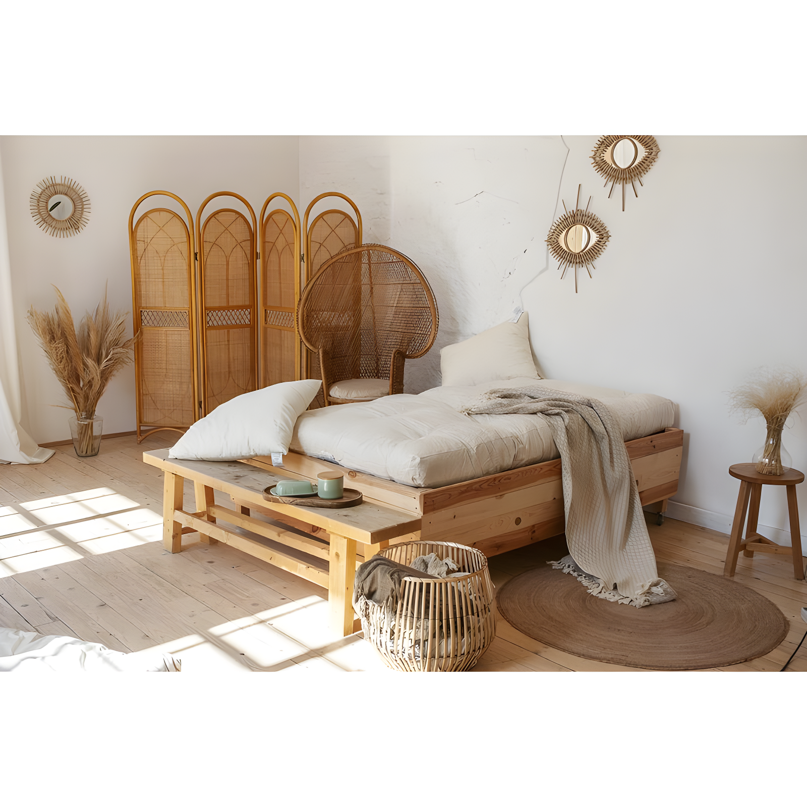 White Lotus Home 5'' Cotton Futon Mattress Futon  Mattress