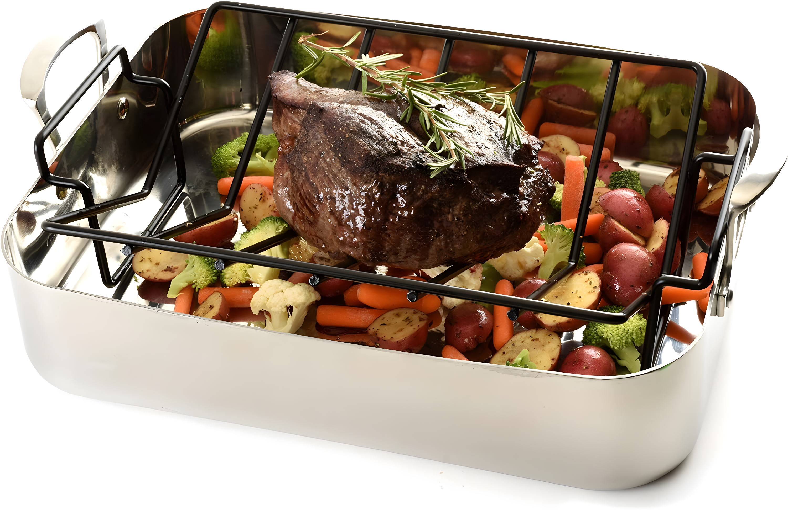 Norpro Nonstick Roasting Rack Heavy Duty | Extra Large 13" x 10" | 1-Count