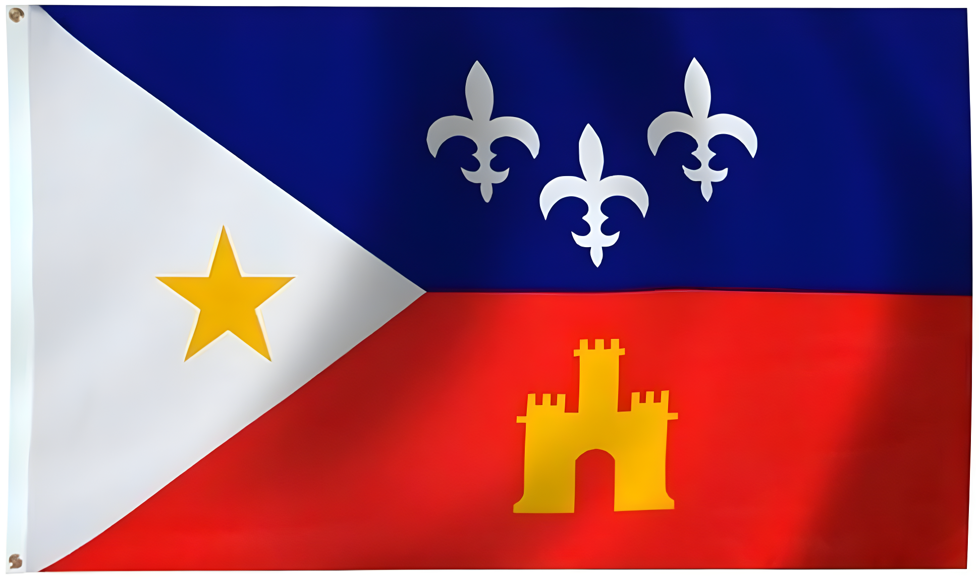 3x5 Acadiana Flag French Louisiana Banner Cajun Pennant Indoor Outdoor New