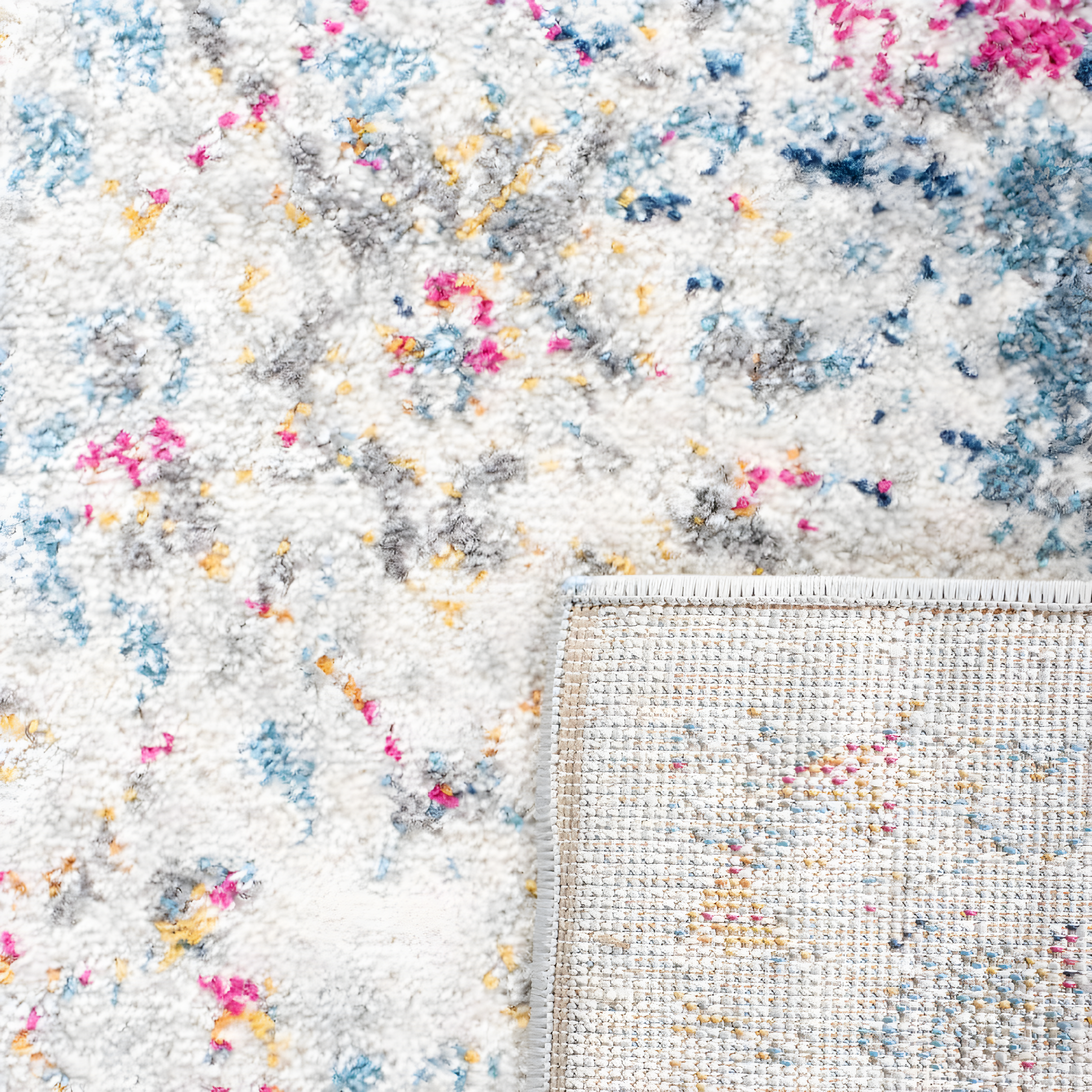 Madison MAD611 Power Loomed Indoor Accent Rug - Grey/Gold - 3'x5' - Safavieh