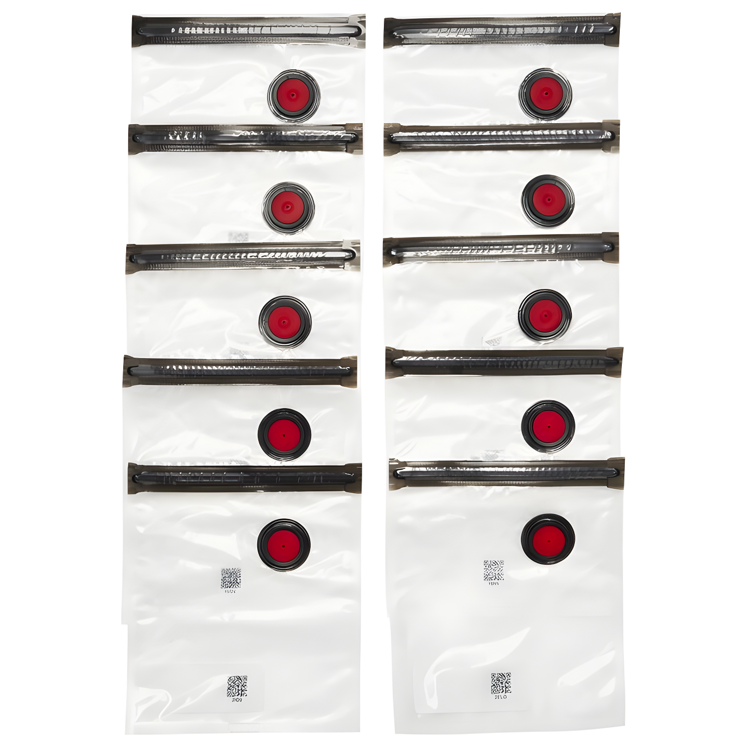 ZWILLING J.A. Henckels ZWILLING Fresh & Save Small Vacuum Sealer Bags 1/2 Gallon, Reusable Snack Bags, Meal Prep (Set of 10)