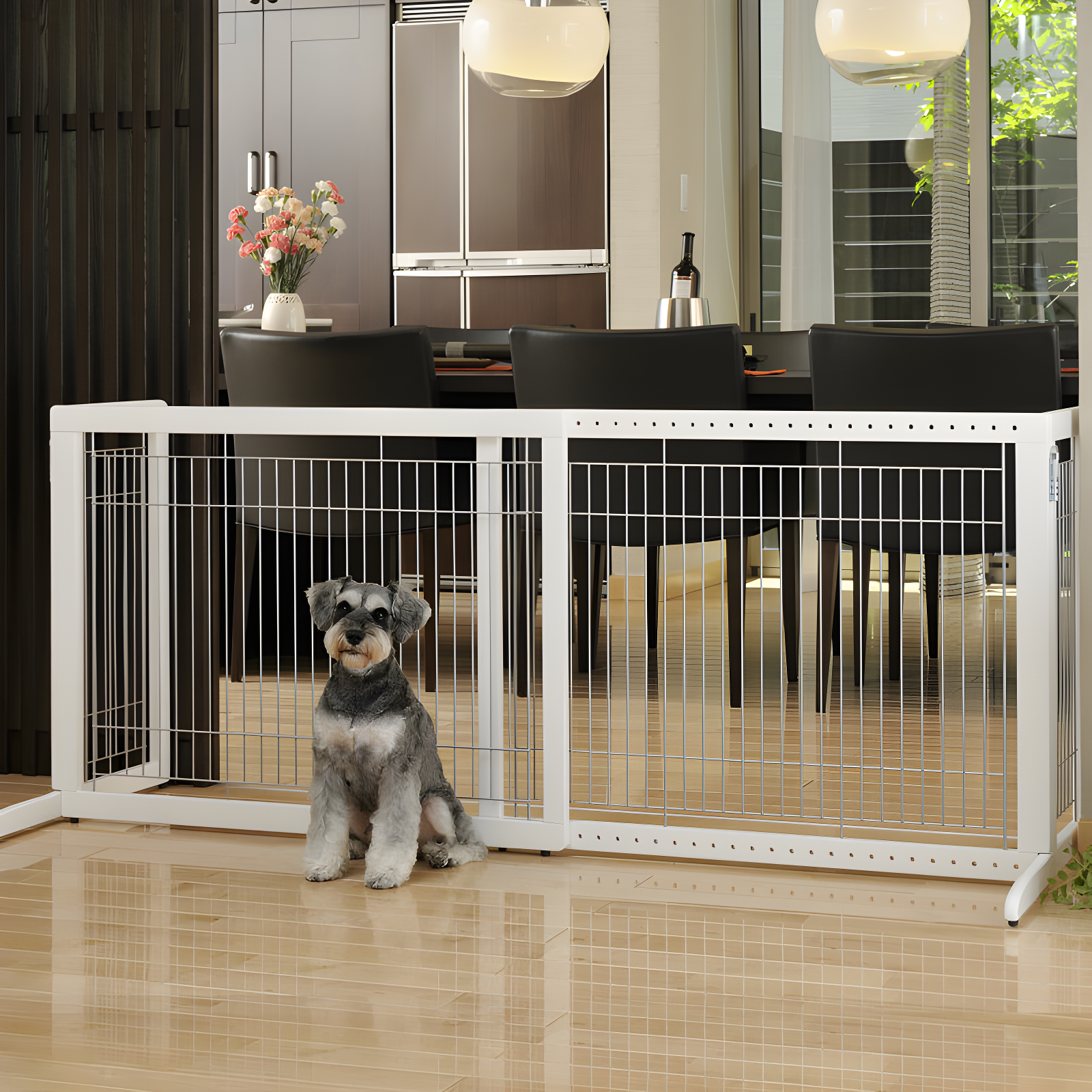 Richell Free Standing Pet Gate