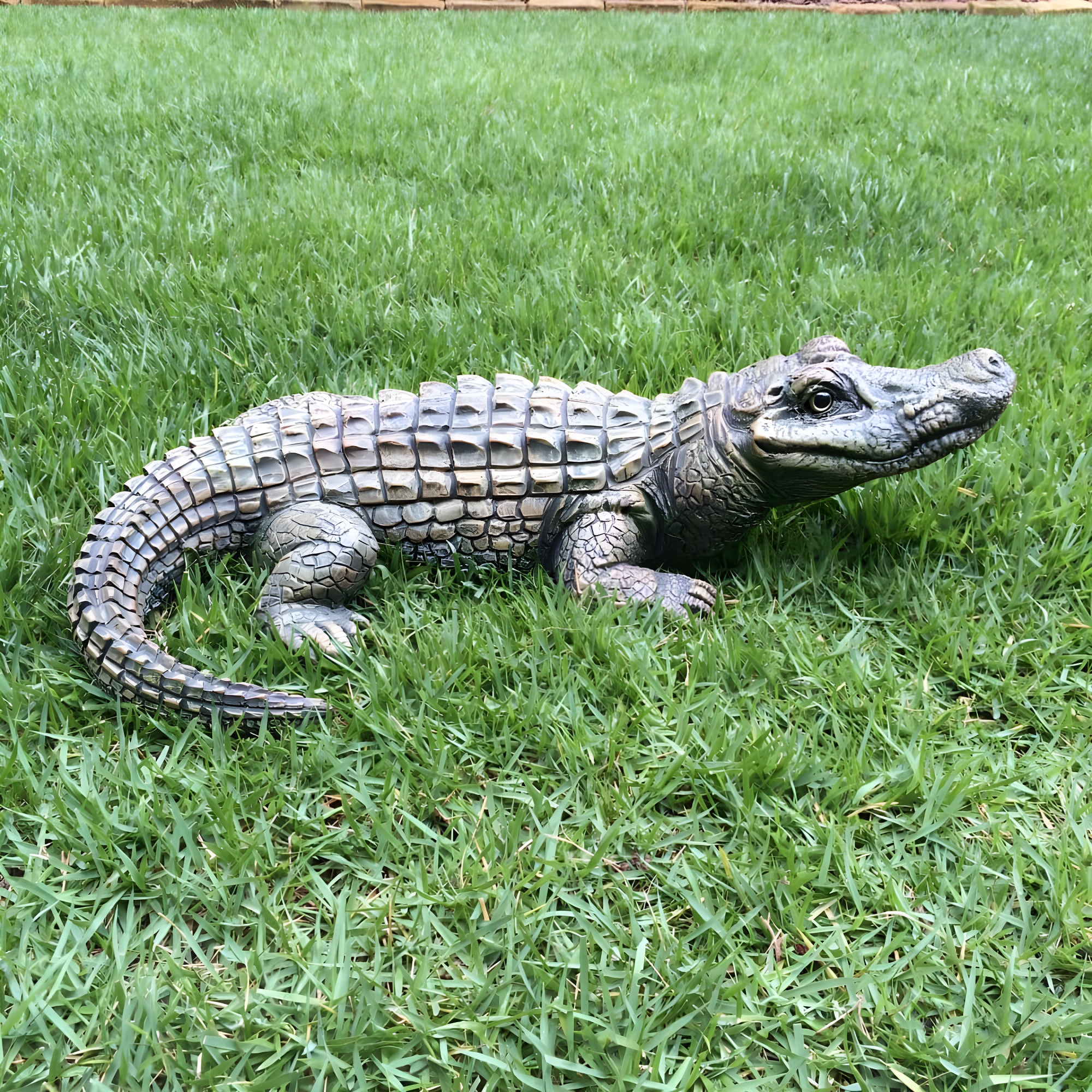 HomeStyles Life's A Beach Alligator Garden Statue
