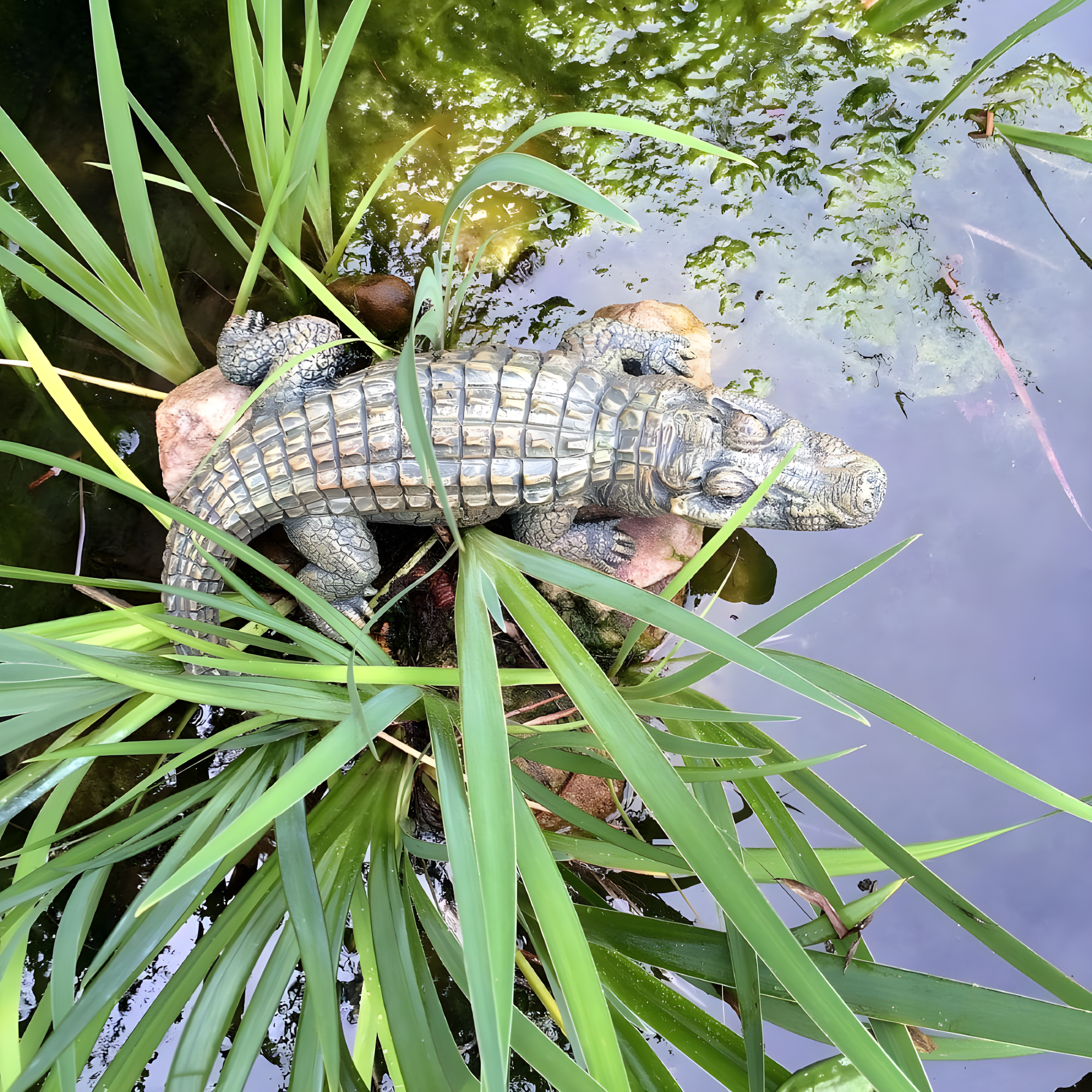 HomeStyles Life's A Beach Alligator Garden Statue