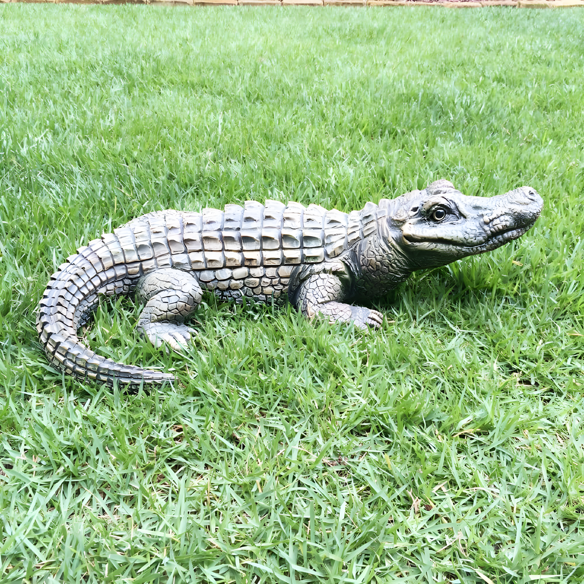 HomeStyles Life's A Beach Alligator Garden Statue