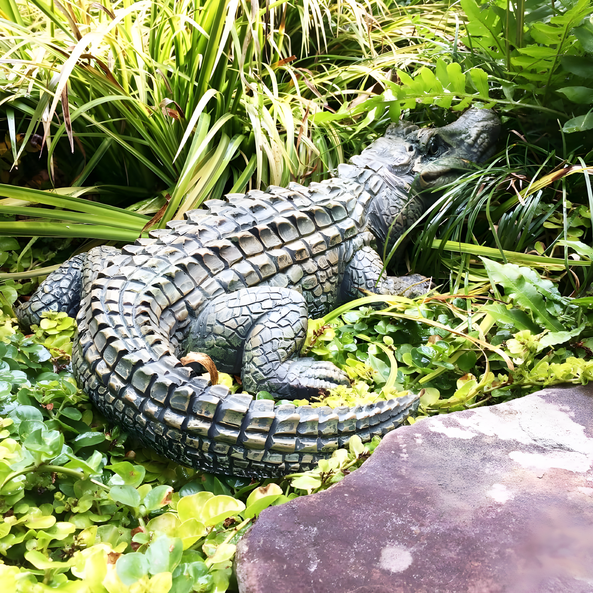 HomeStyles Life's A Beach Alligator Garden Statue