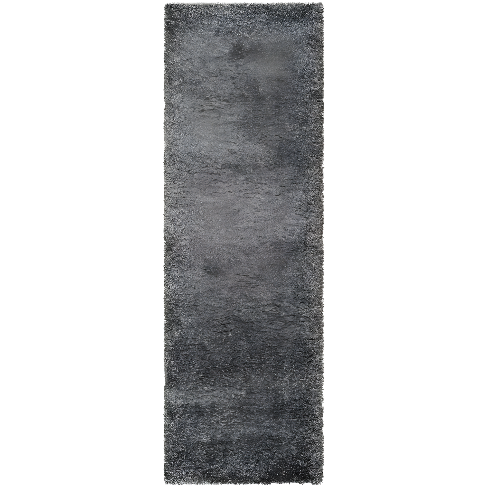 Shag SG151 Power Loomed Indoor Runner Rug - Dark Grey - 2'3"x11' - Safavieh.