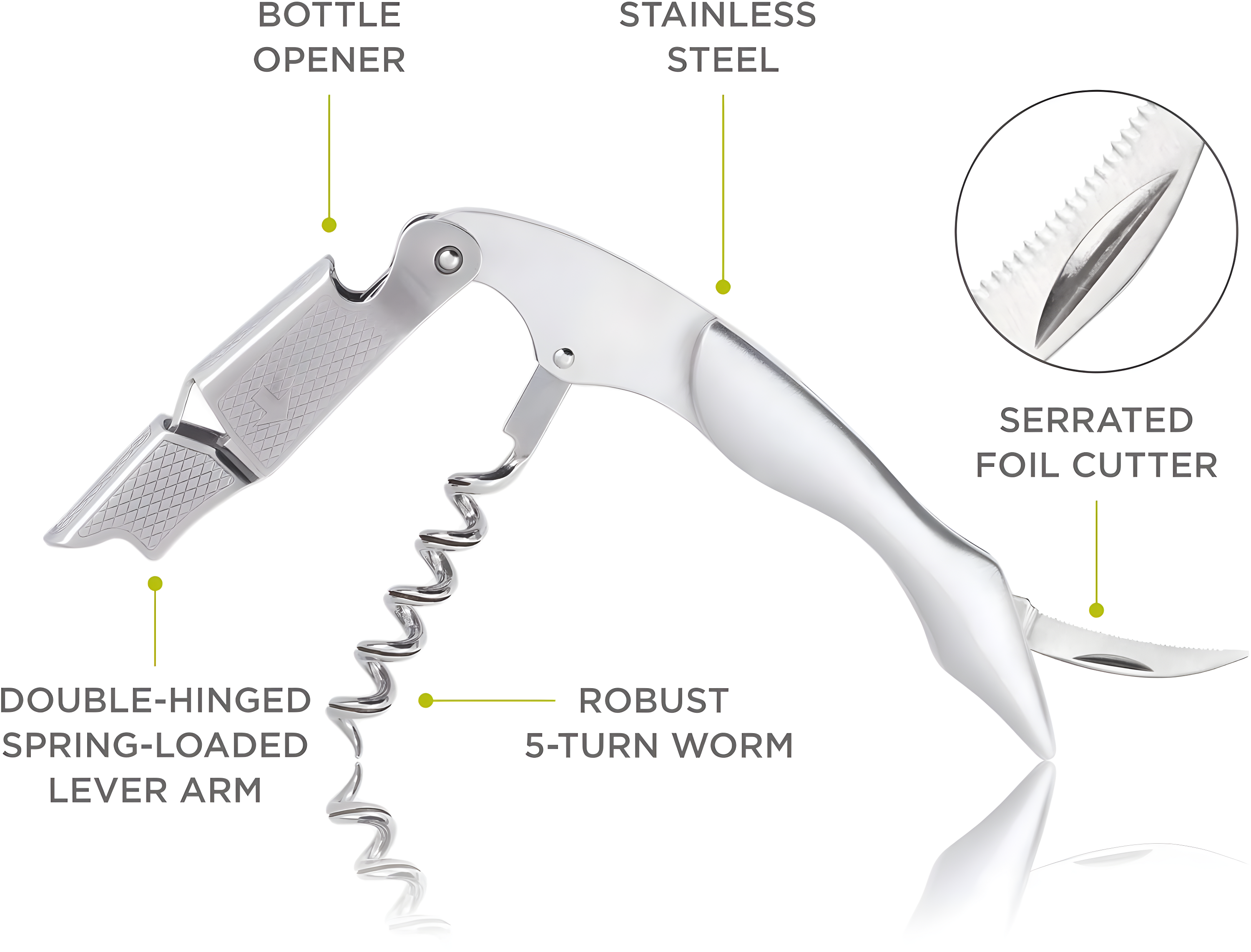 True Sommelier Waiter's Corkscrew