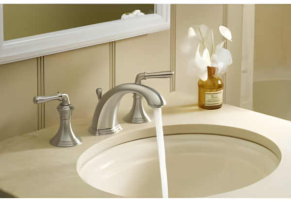 Kohler ® Devonshire ® Widespread Chrome Bathroom Sink Faucet