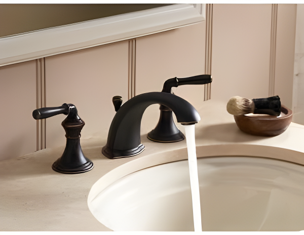 Kohler ® Devonshire ® Widespread Chrome Bathroom Sink Faucet