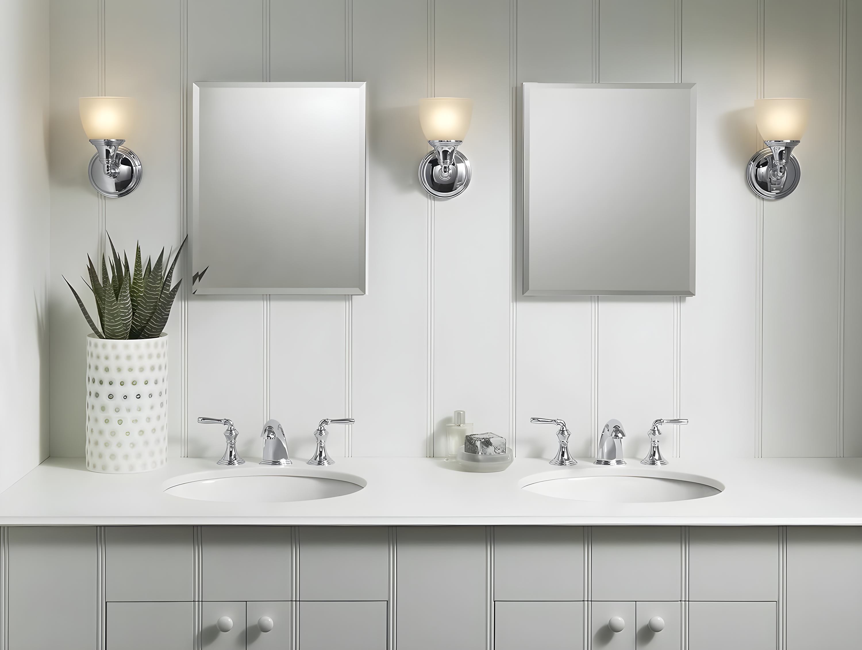 Kohler ® Devonshire ® Widespread Chrome Bathroom Sink Faucet