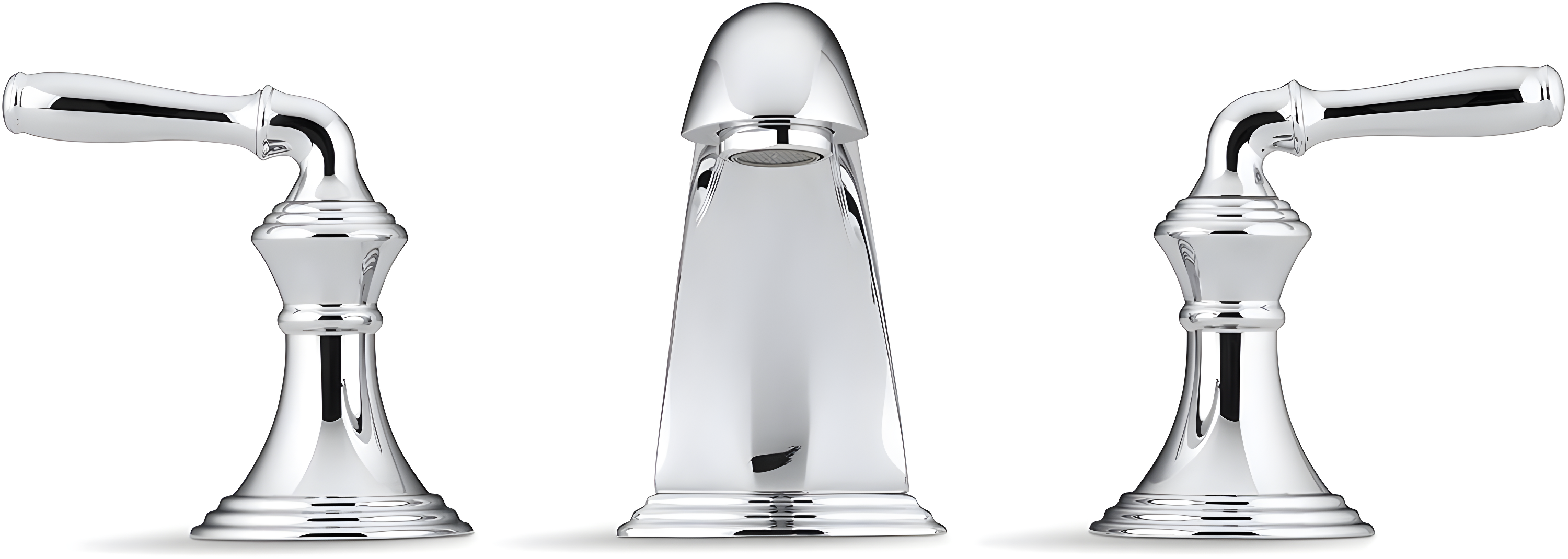 Kohler ® Devonshire ® Widespread Chrome Bathroom Sink Faucet