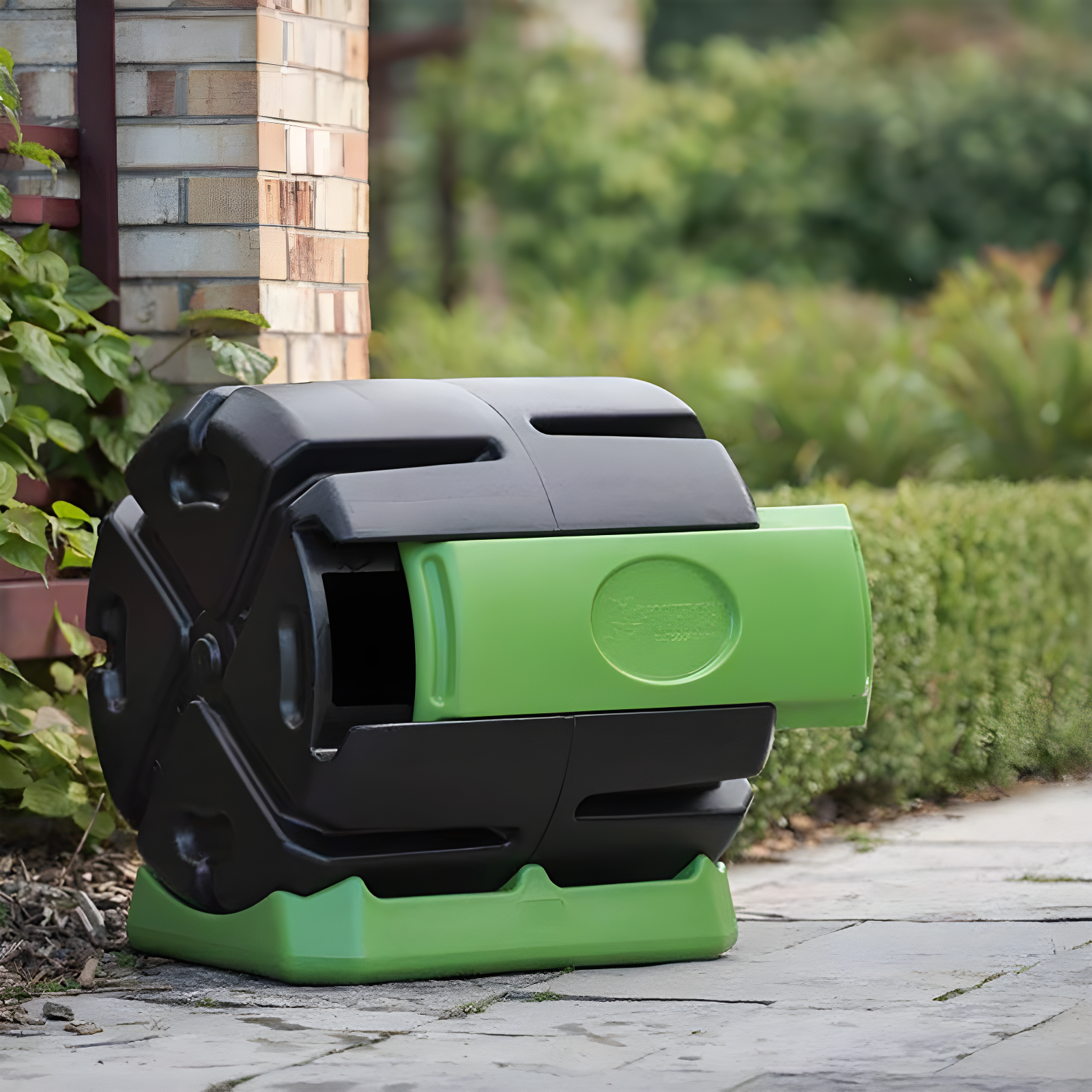 FCMP Outdoor FCMP Outdoor Chamber Quick Curing Rolling Compost Tumbler Bin