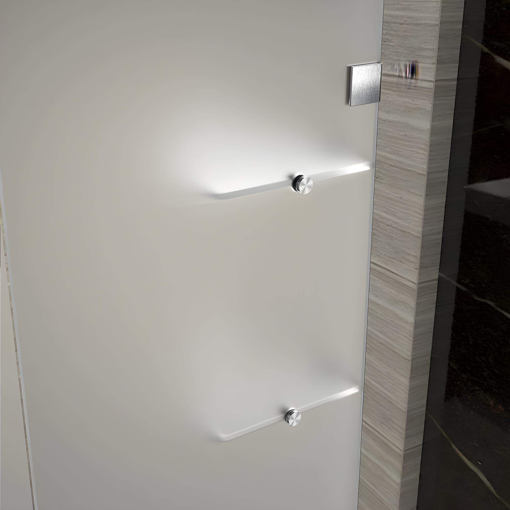 Aston Avalux GS 33" x 72" Rectangle Hinged Shower Enclosure SEN992F-SS-3330-10