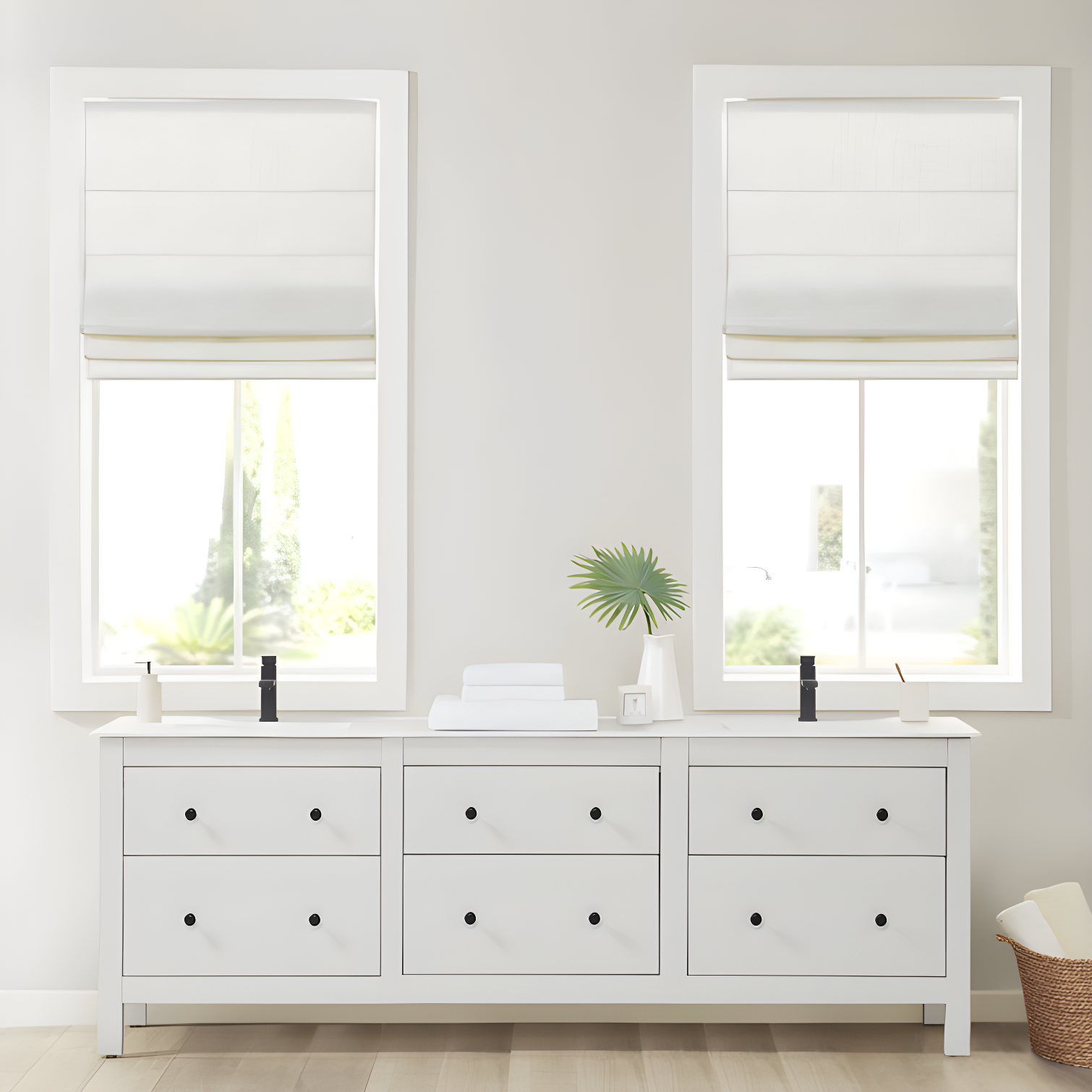 Kyler Linen Blend Light Filtering Single Roman Shade