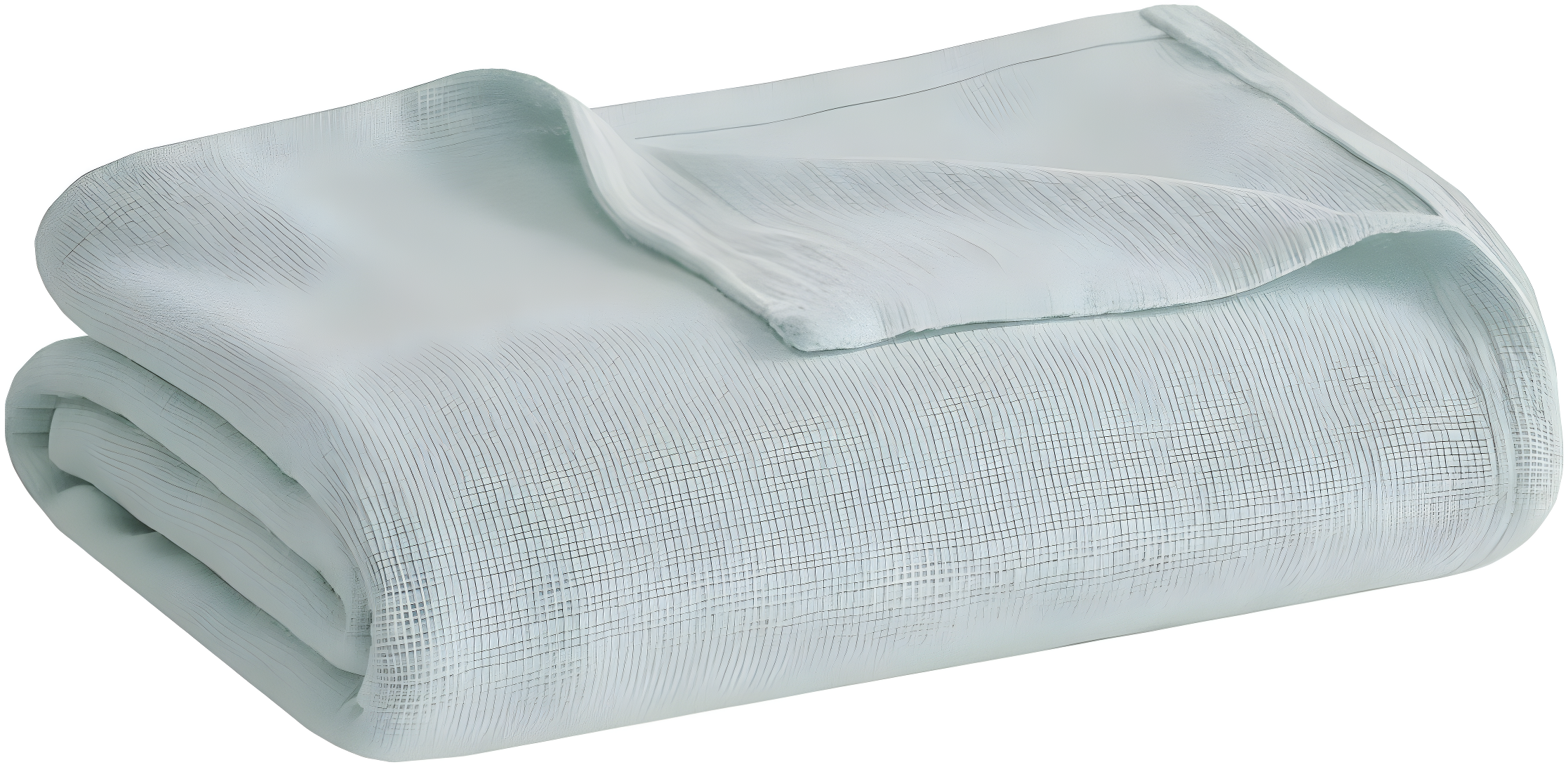 Madison Park Freshspun Basketweave Cotton Blanket