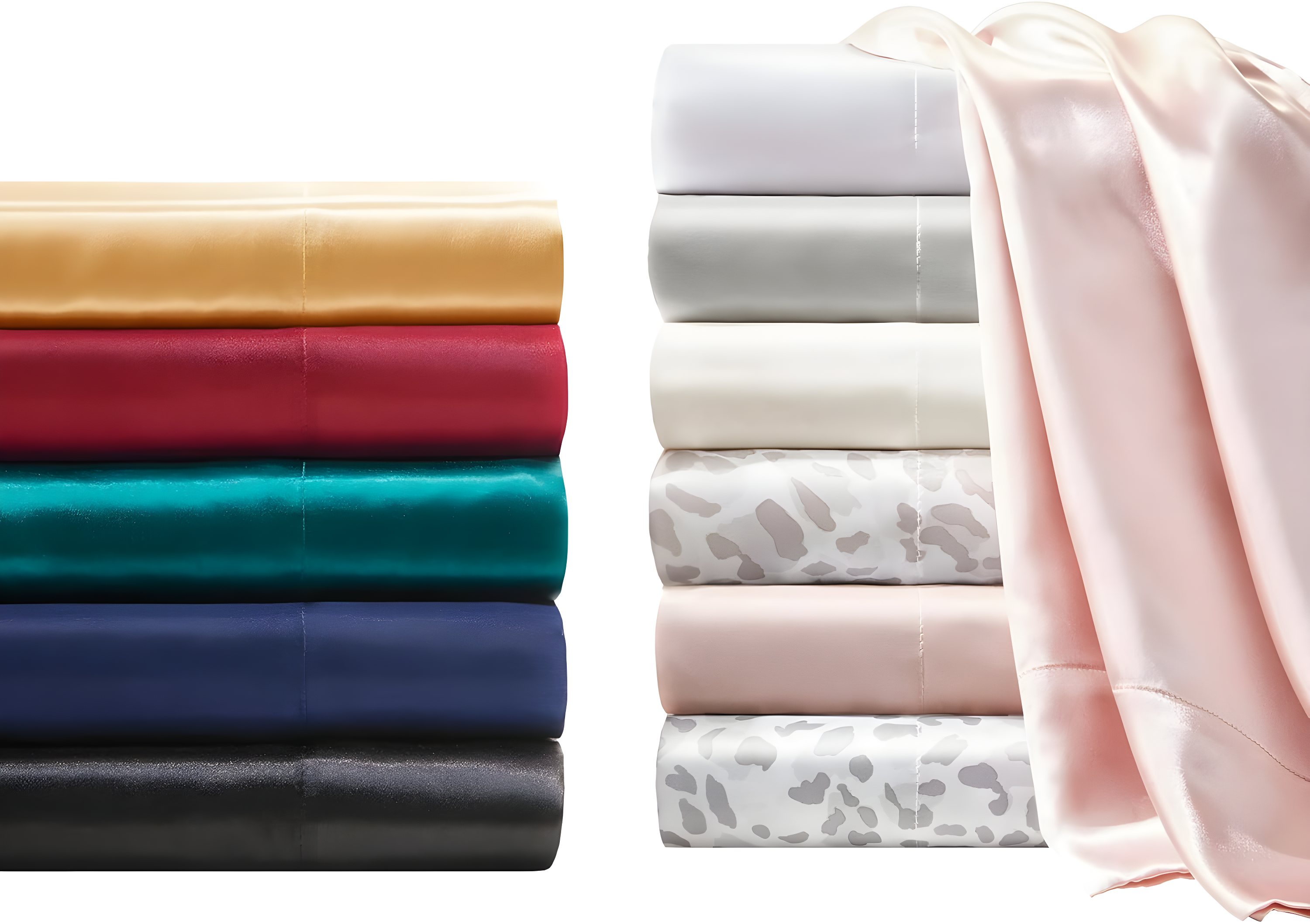 Madison Park Essentials Satin Luxury 2PC Pillowcases (Set of 2)