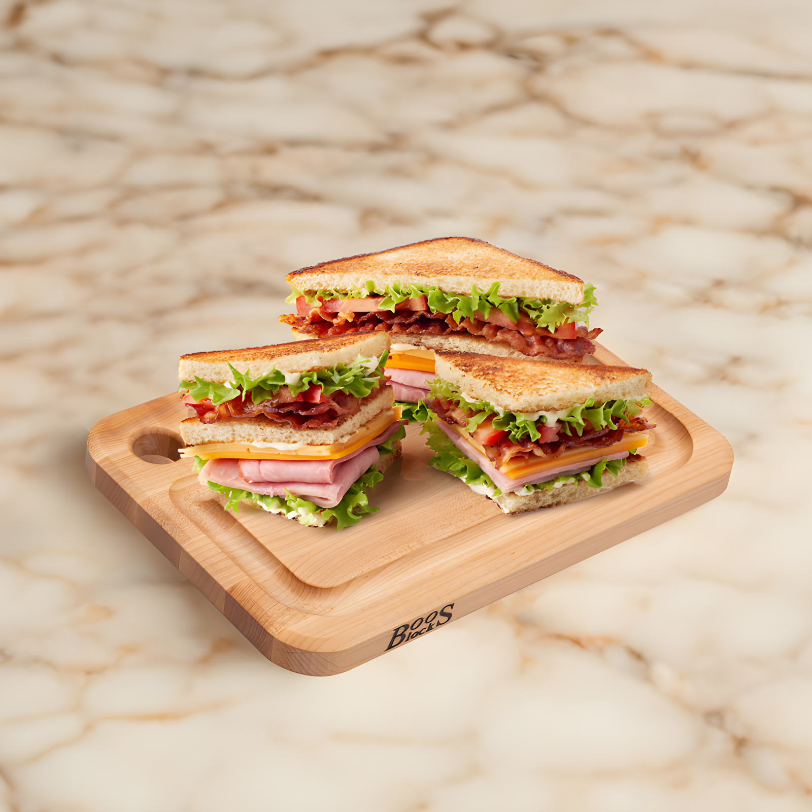 John Boos Prestige Series Maple Cutting Board with Juice Groove