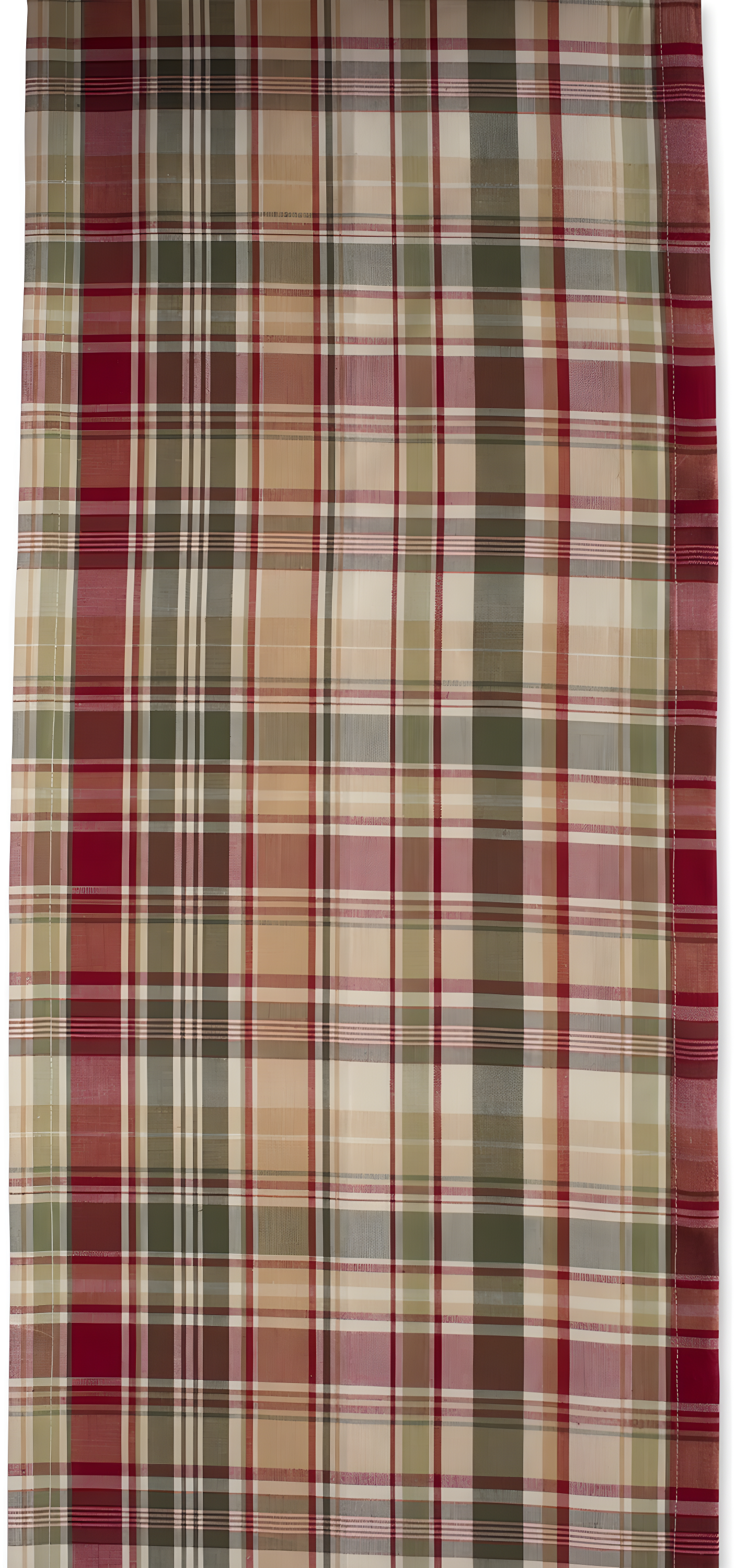 DII Give Thanks Plaid Table Runner, 72 x 14", 100% Cotton