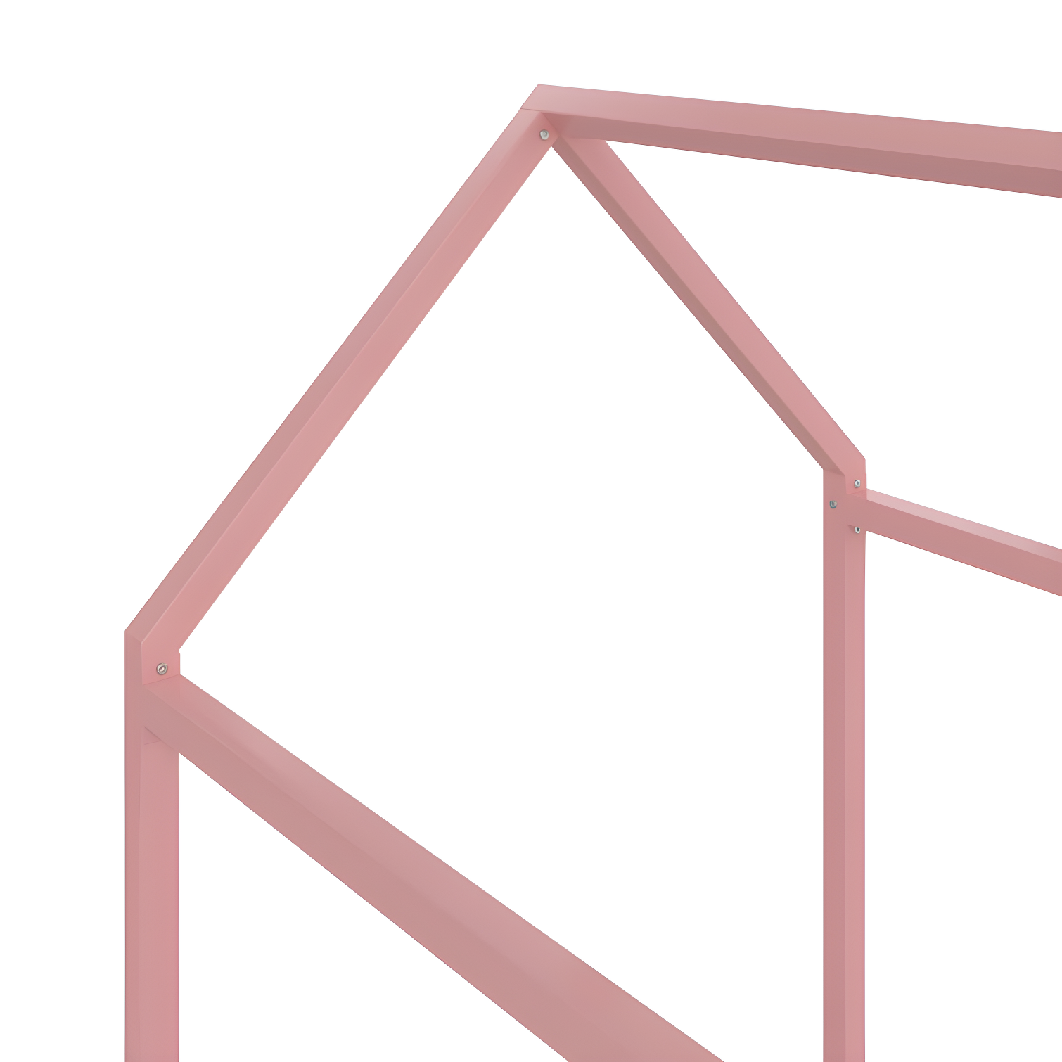 Max & Finn Skyler Metal Montessori House Bed