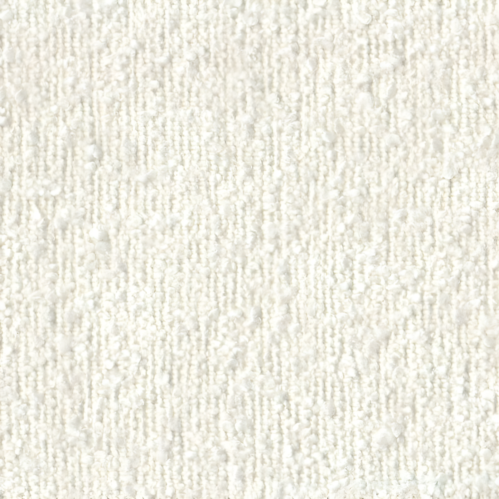 Storage Round Ottoman Cream Boucle - HomePop: Footrest, Vanity Seating, No Assembly Required