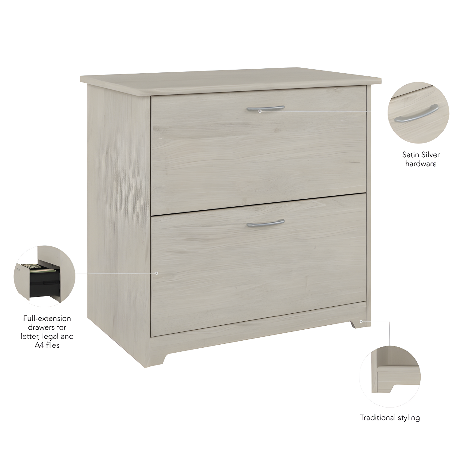Shelonda 31.26'' Wide 2 -Drawer File Cabinet