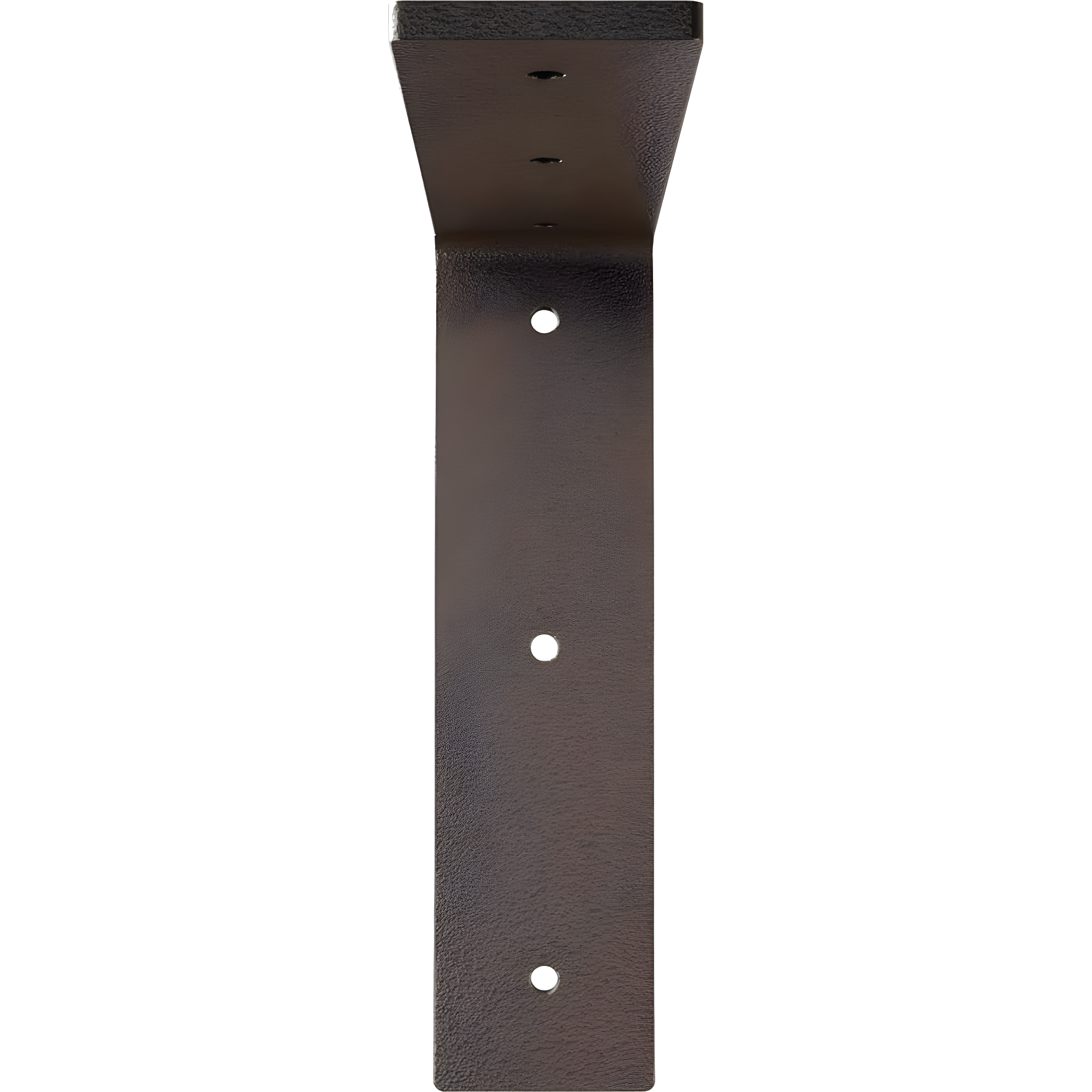 Ekena Millwork 2"W x 8"D x 8"H Hamilton Steel Bracket, Hammered Brown
