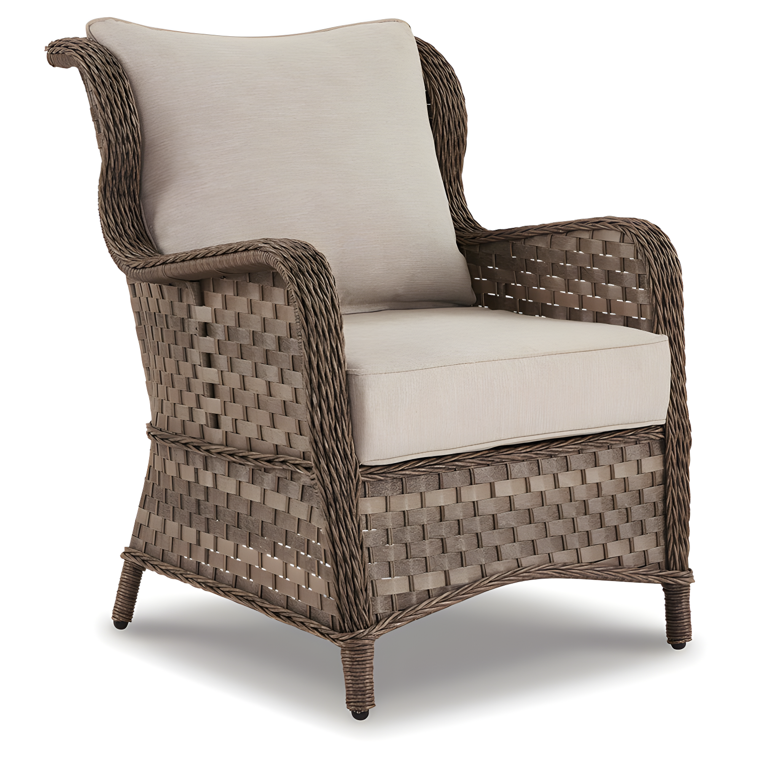 Clear Ridge Lounge Chair with Cushion (Set of 2)