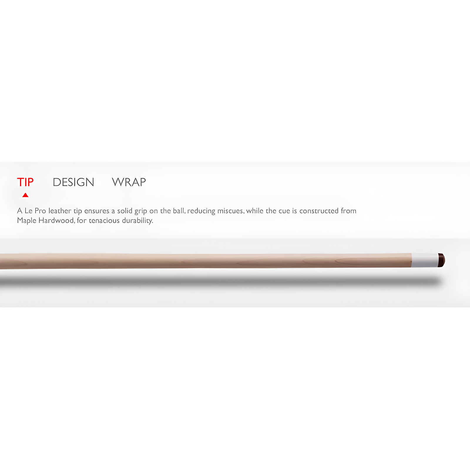 Viper Viper One-Piece Hardwood Pool Cue
