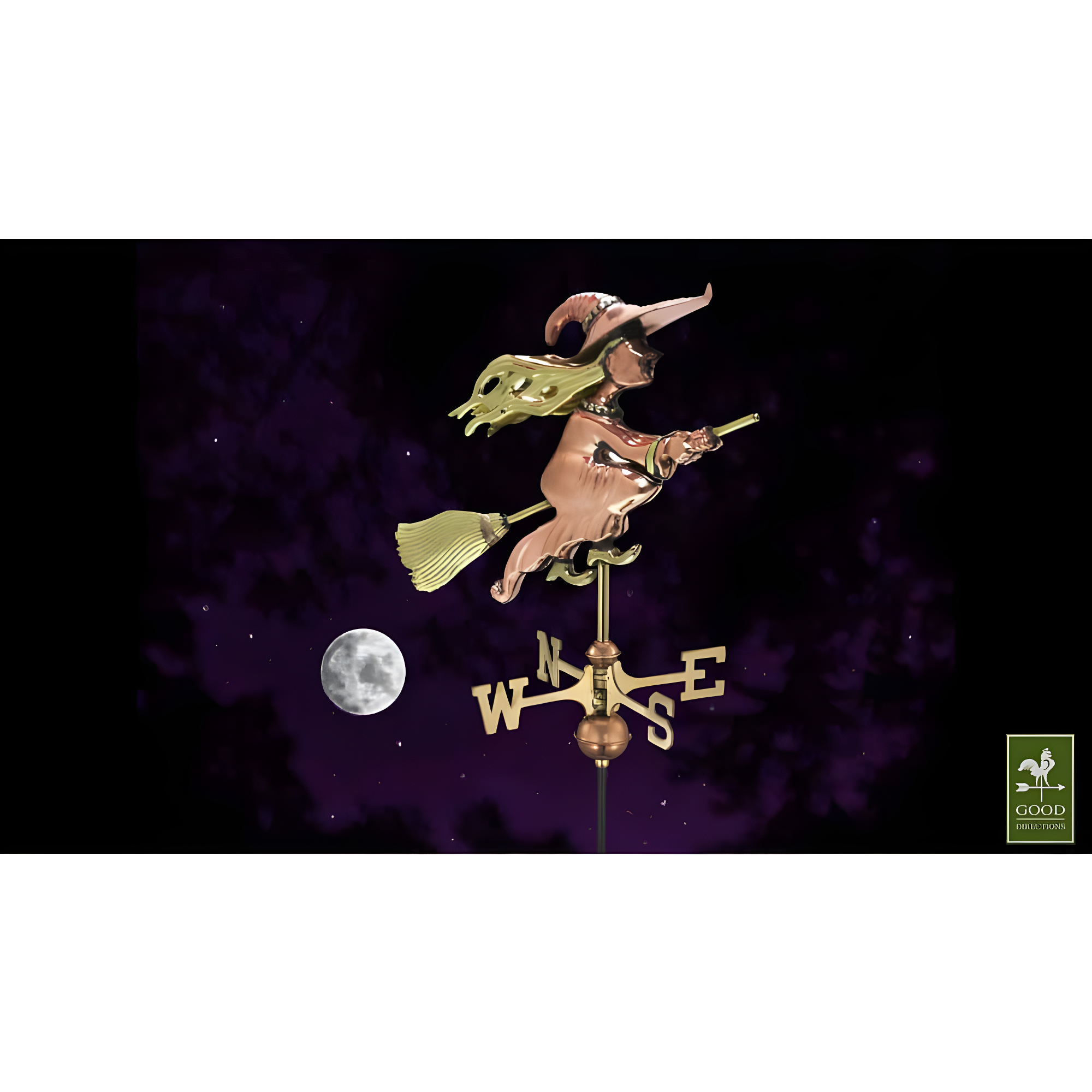 Good Directions 27'' H Metal Novelty & Humor Weathervane