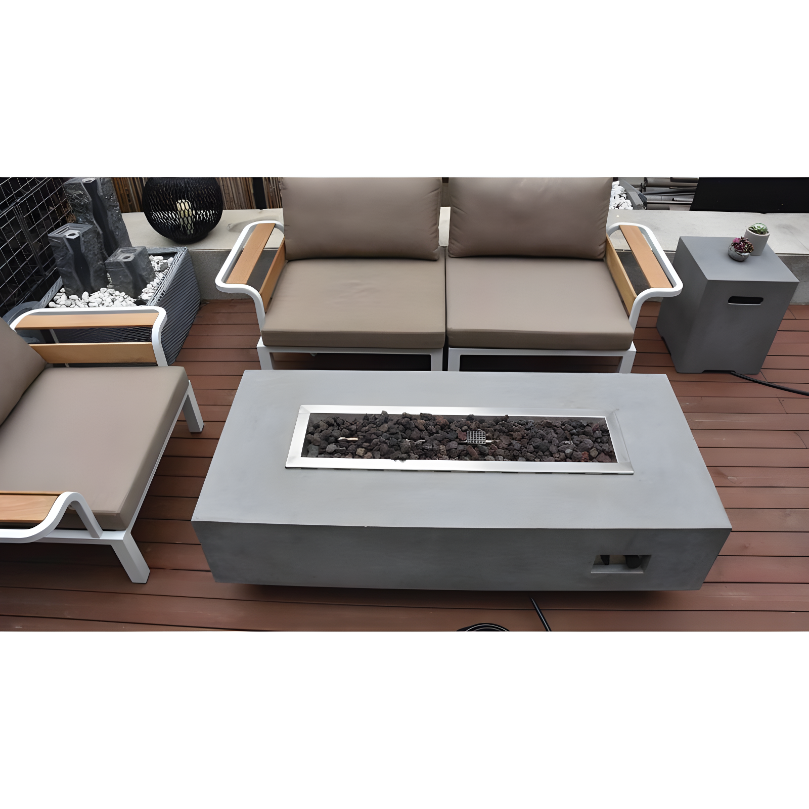 Granville Concrete Fire Table