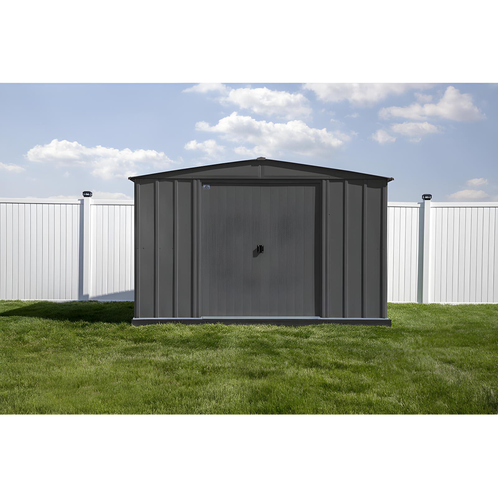 Arrow 10 ft. W x 8 ft. D Metal Storage Shed