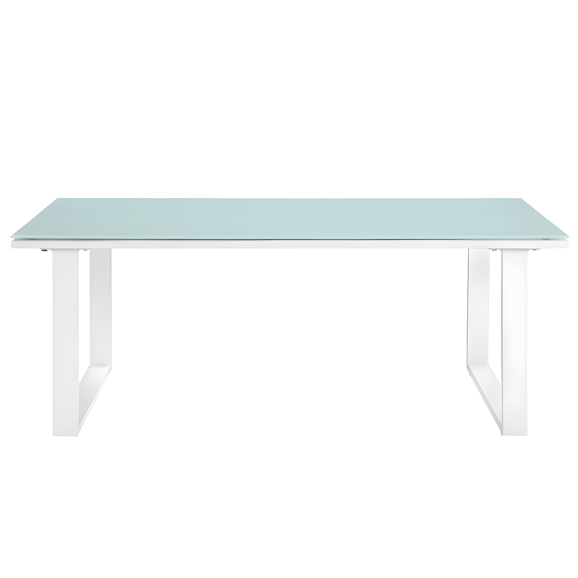 White Fortuna Outdoor Patio Coffee Table