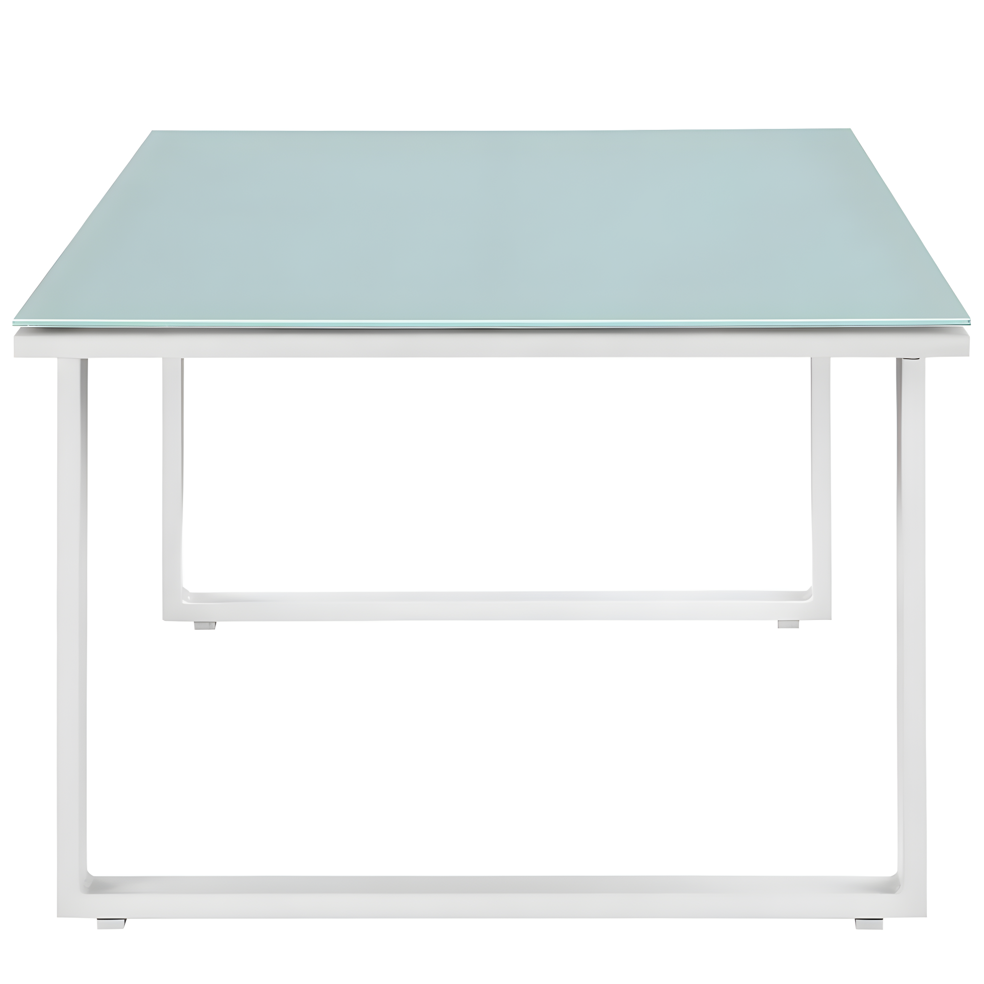 White Fortuna Outdoor Patio Coffee Table