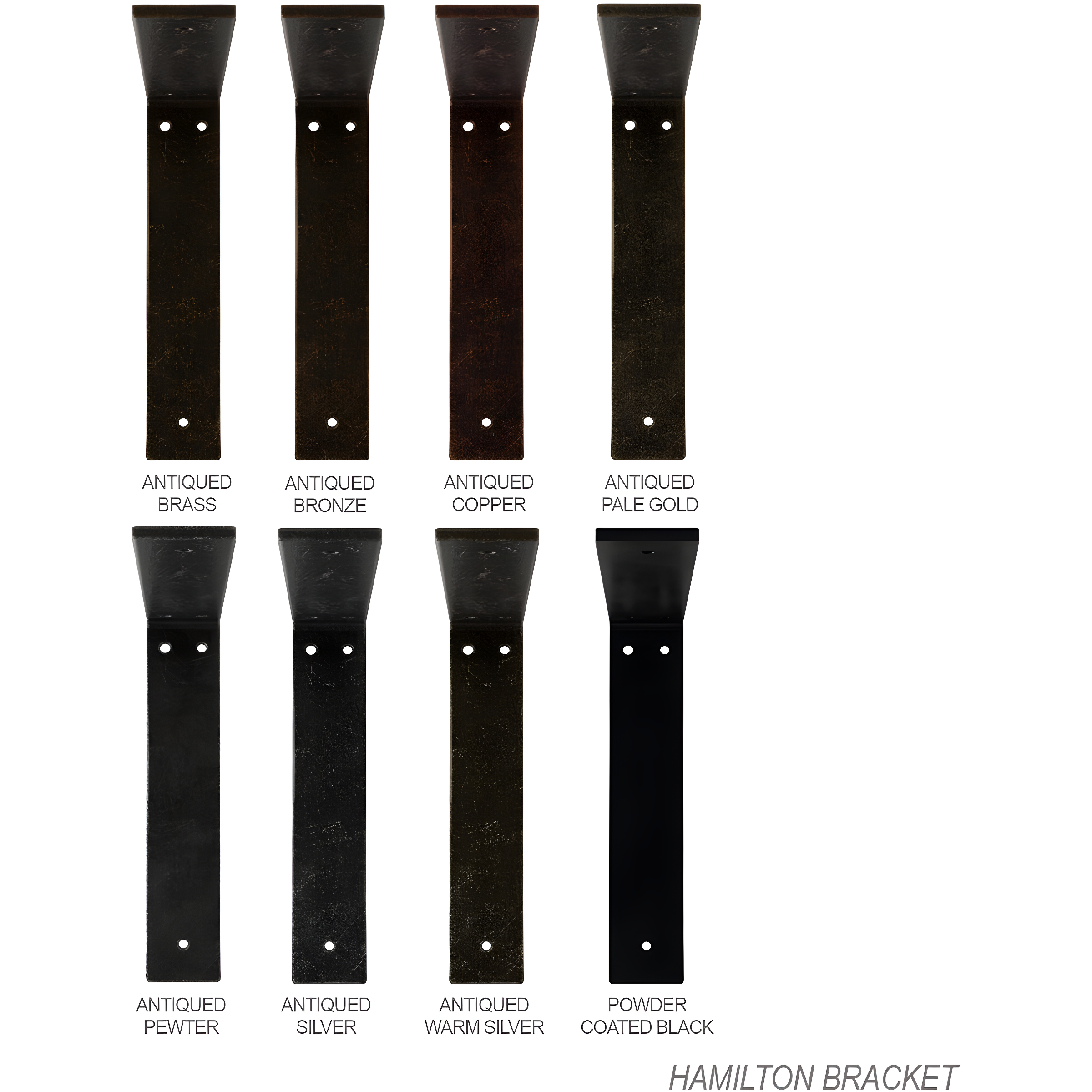 Hamilton H 2'' W D Metal Bracket / Corbel