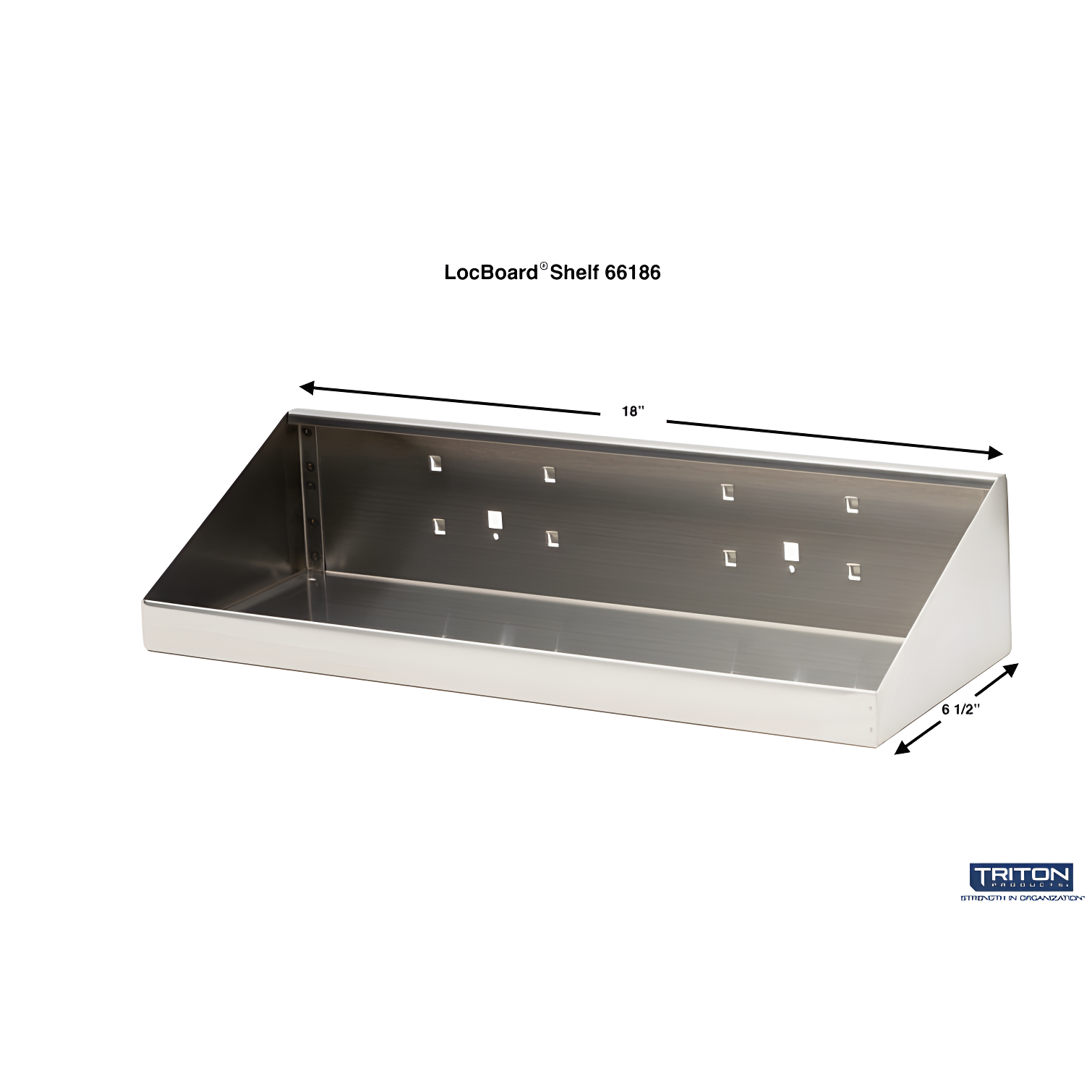 Steel Pegboard Bin