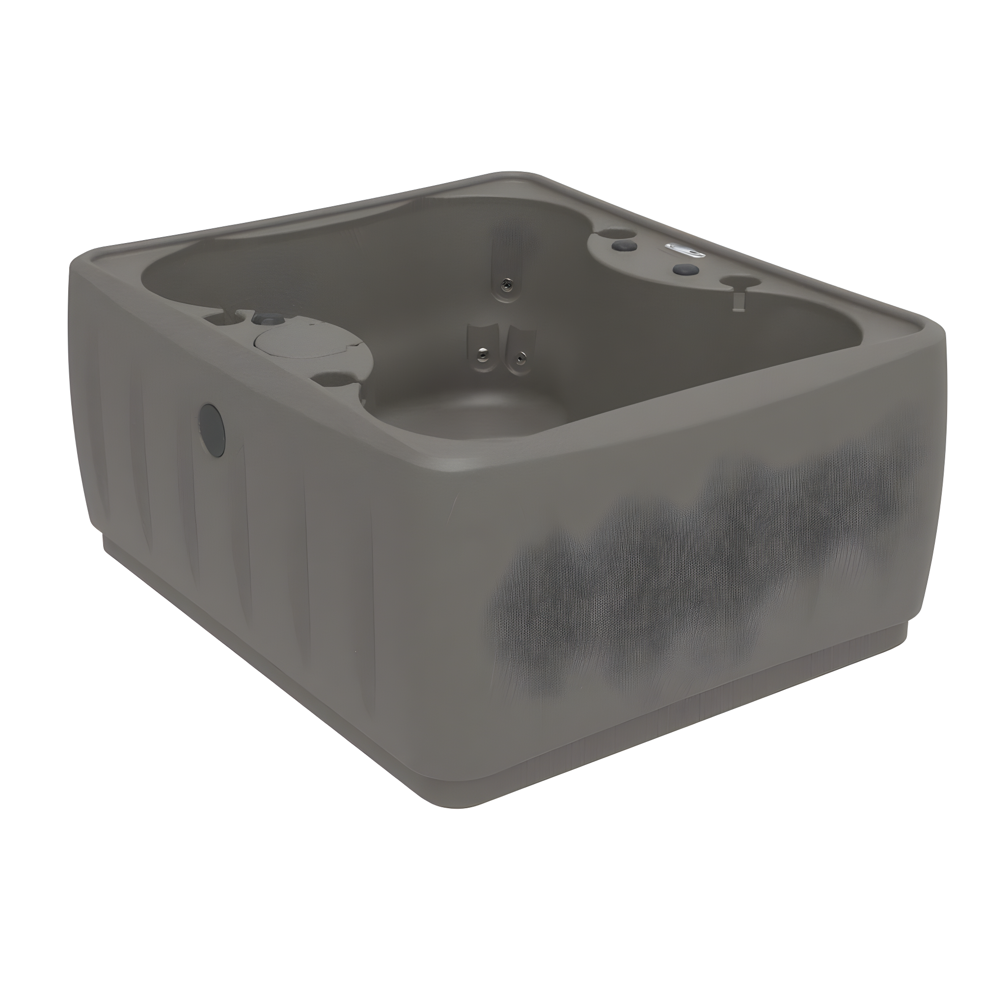 AquaRest Discover AR150 Standard 4-Person 12-Jet Plug & Play Hot Tub with LED Waterfall and Friction Heating