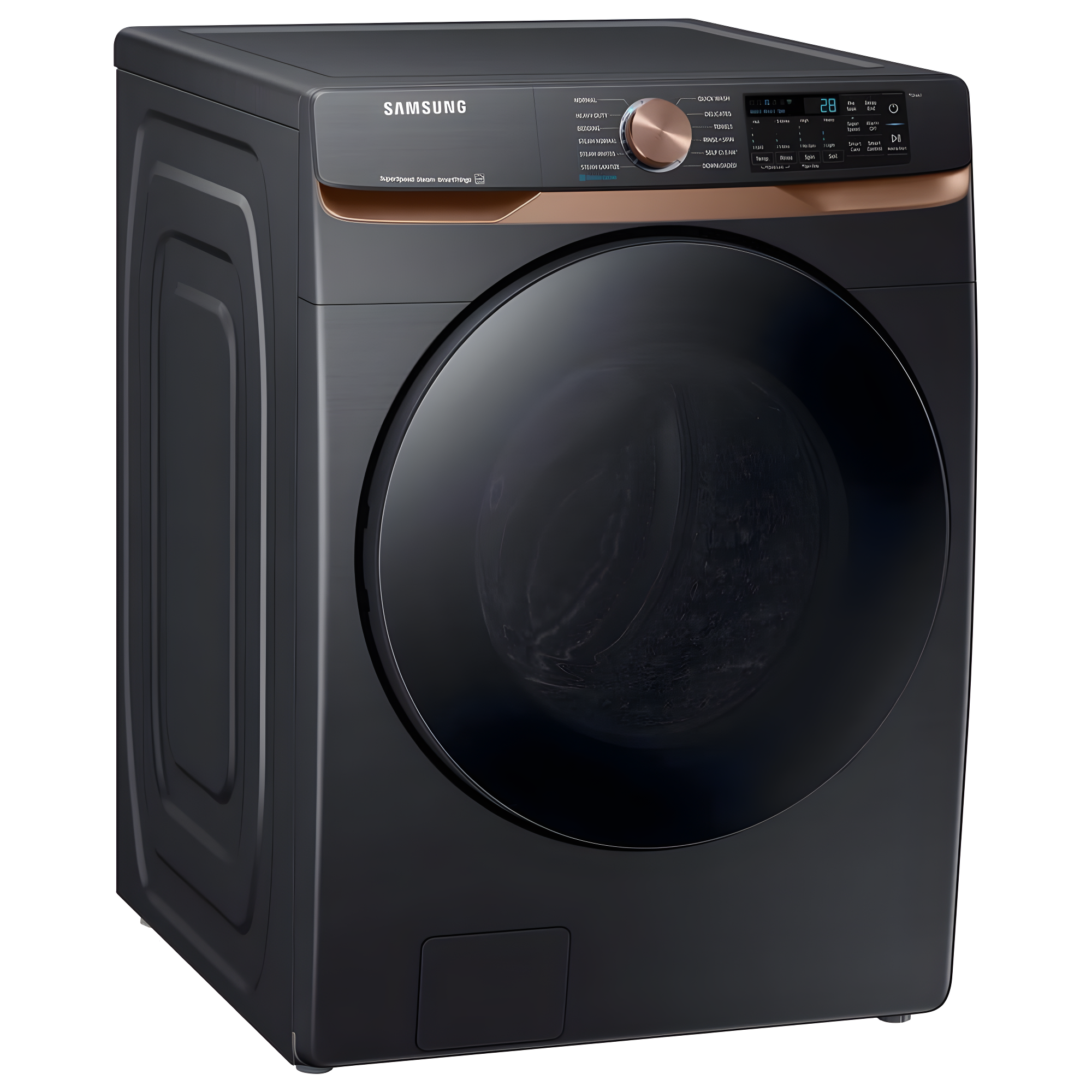 Samsung 5.0 cu. ft. Extra Large Capacity Smart Front Load Washer with Super Speed Wash and Steam