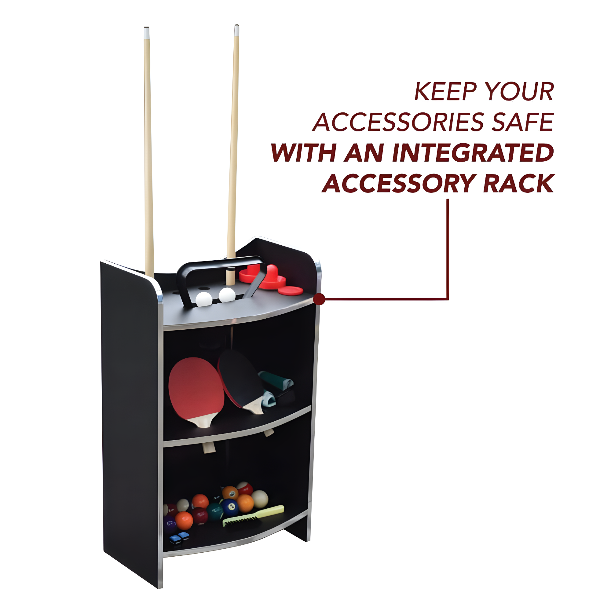 Triple Threat 3-in-1 72" Multi Game Table