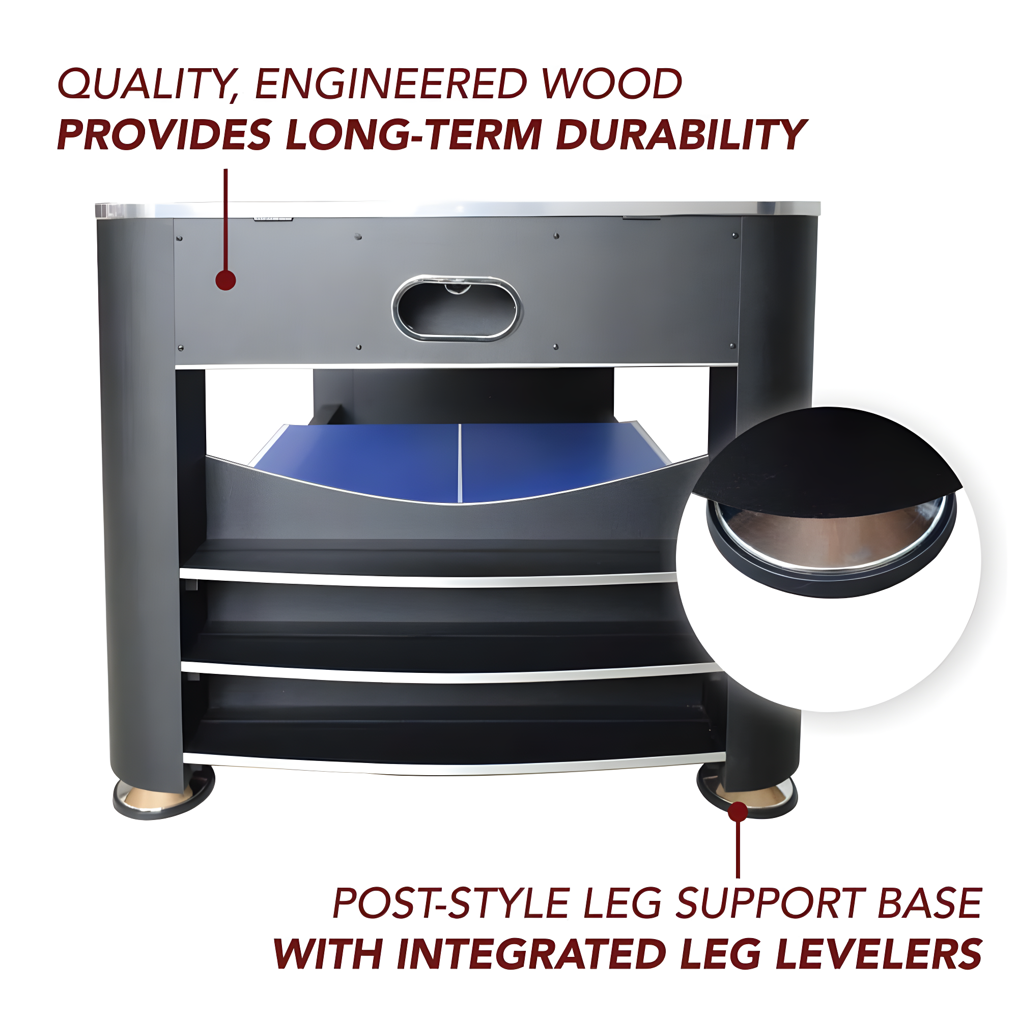 Triple Threat 3-in-1 72" Multi Game Table