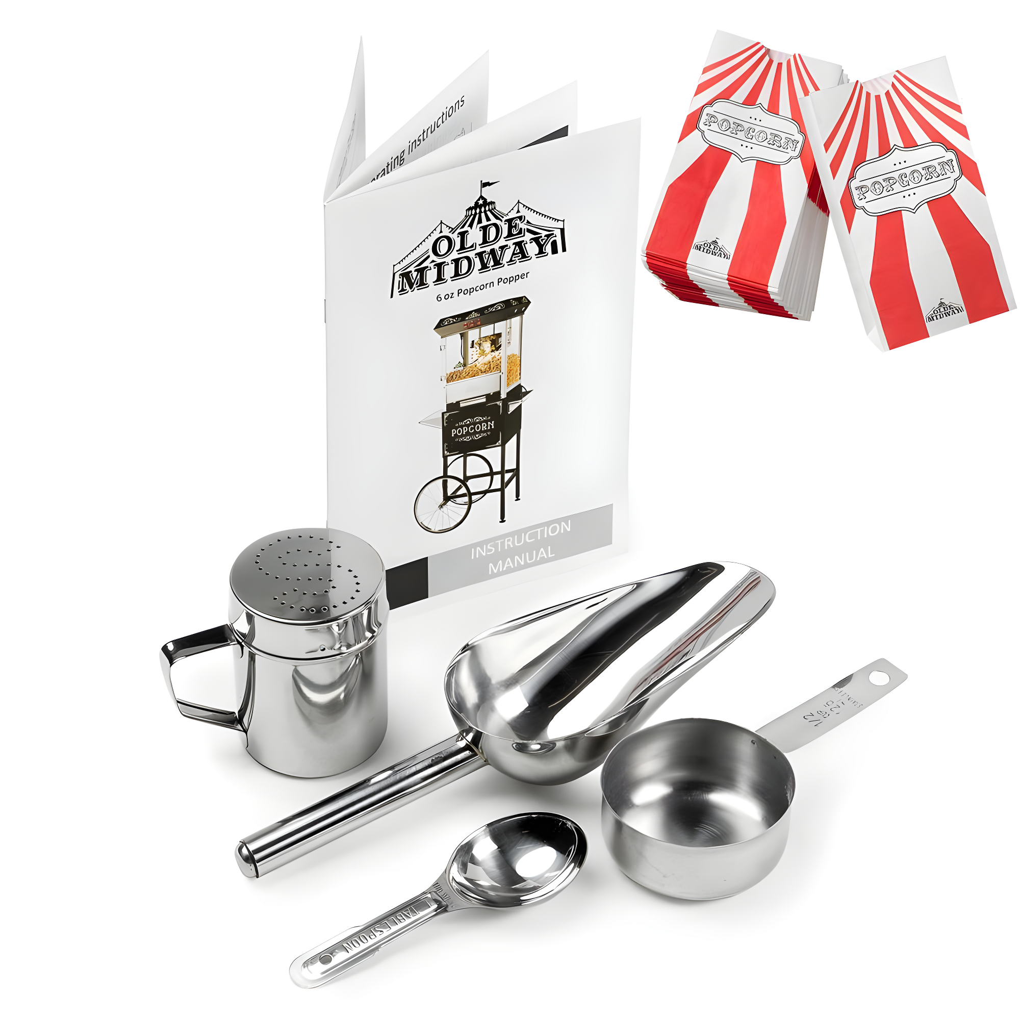 Olde Midway Olde Midway 6 Oz. Popcorn Machine Stand / Cart