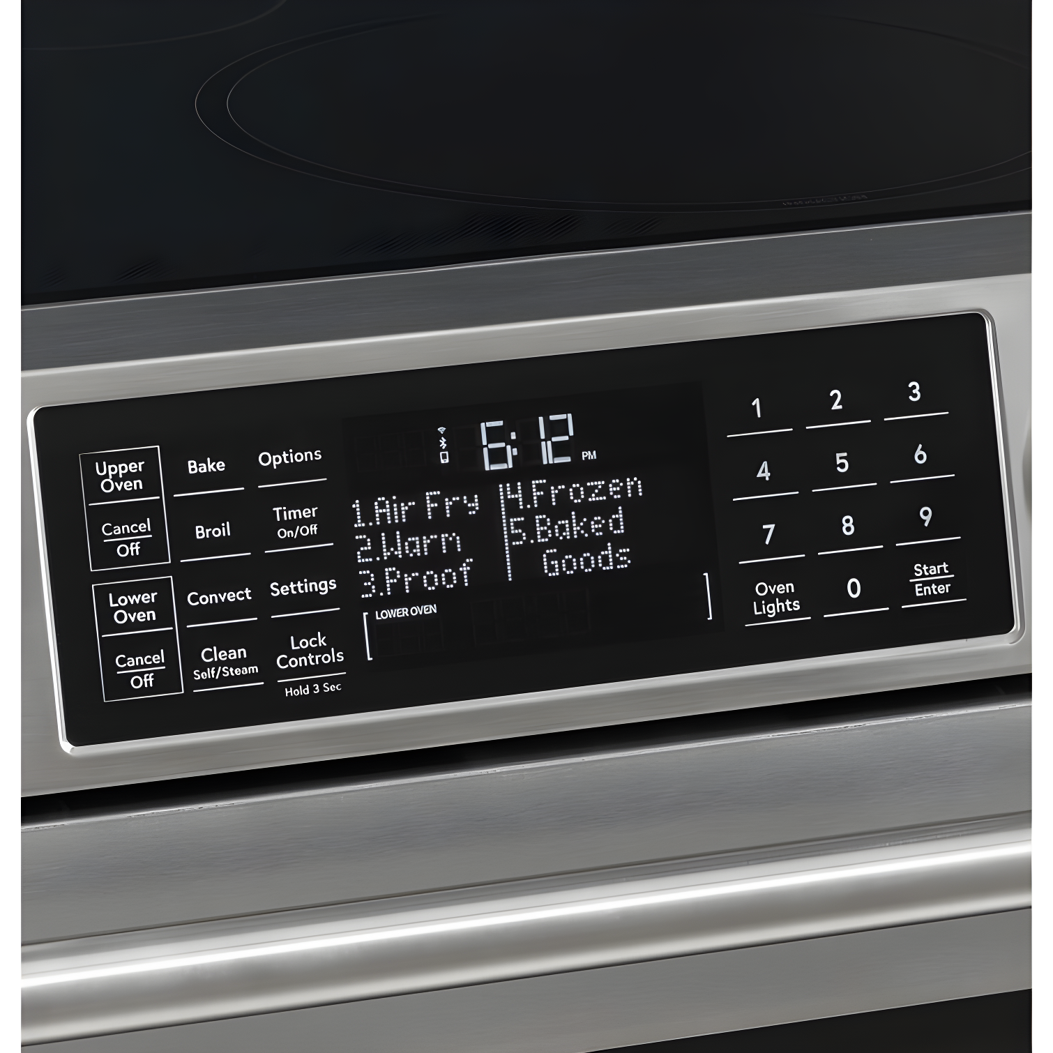 Café Café 30" 6.7 cu. ft. Smart Slide-in Electric Range with Convection and Radiant Cooktop CES750P4MW2