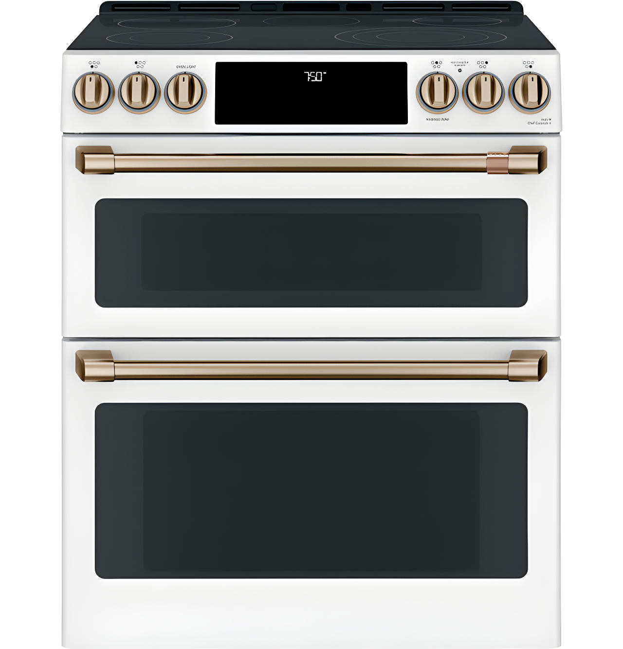 Café Café 30" 6.7 cu. ft. Smart Slide-in Electric Range with Convection and Radiant Cooktop CES750P4MW2