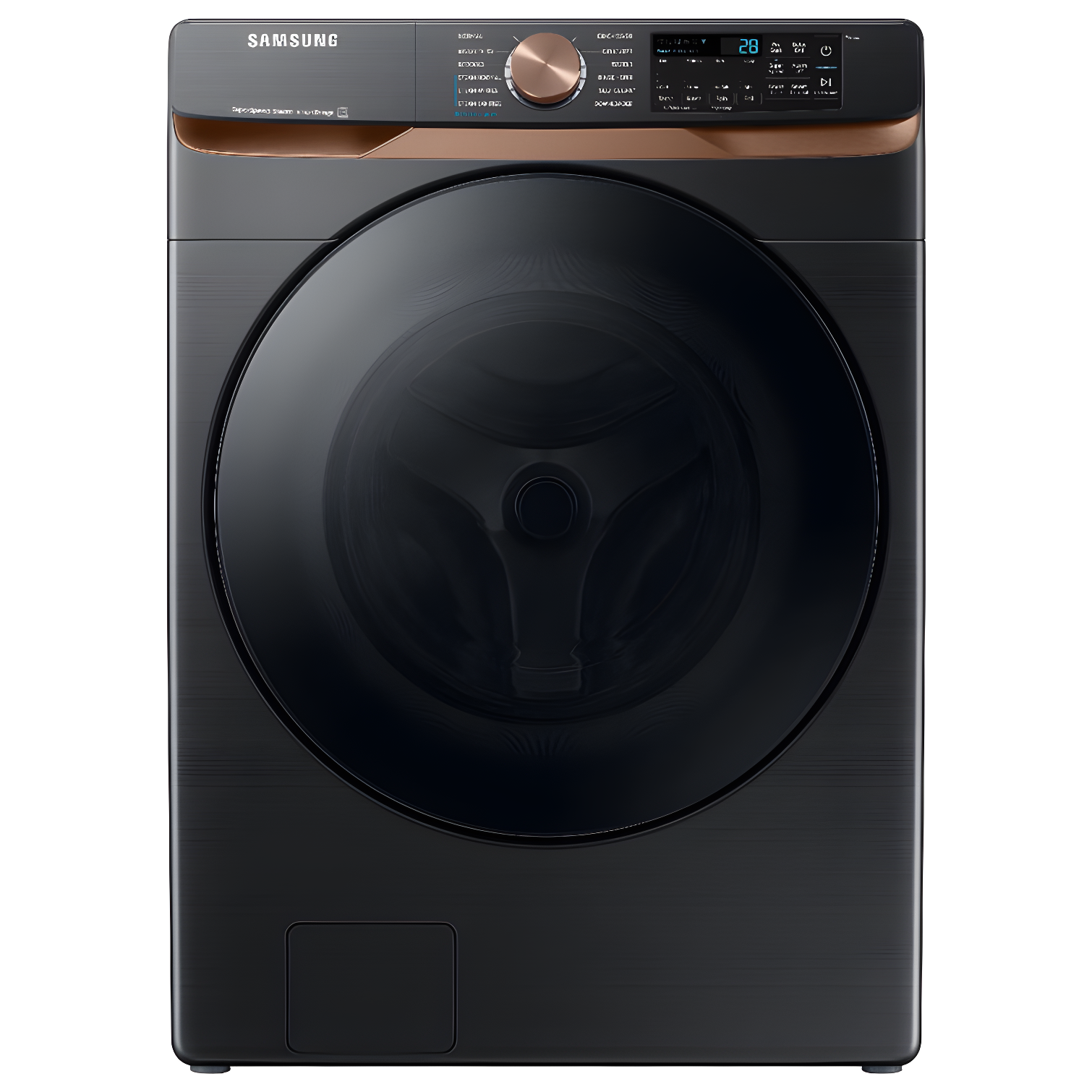Samsung 5.0 cu. ft. Extra Large Capacity Smart Front Load Washer with Super Speed Wash and Steam