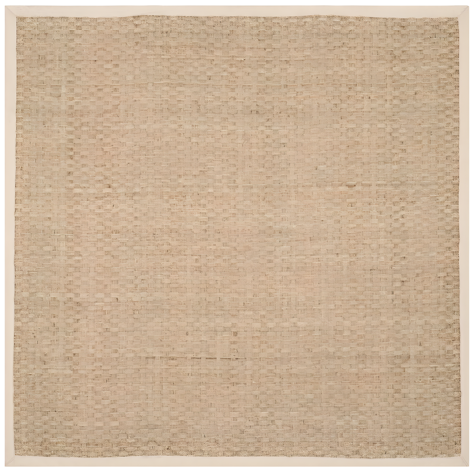 Natural Fiber NF114 Power Loomed Indoor Area Rug - Natural/Ivory - 5'x5' - Safavieh.