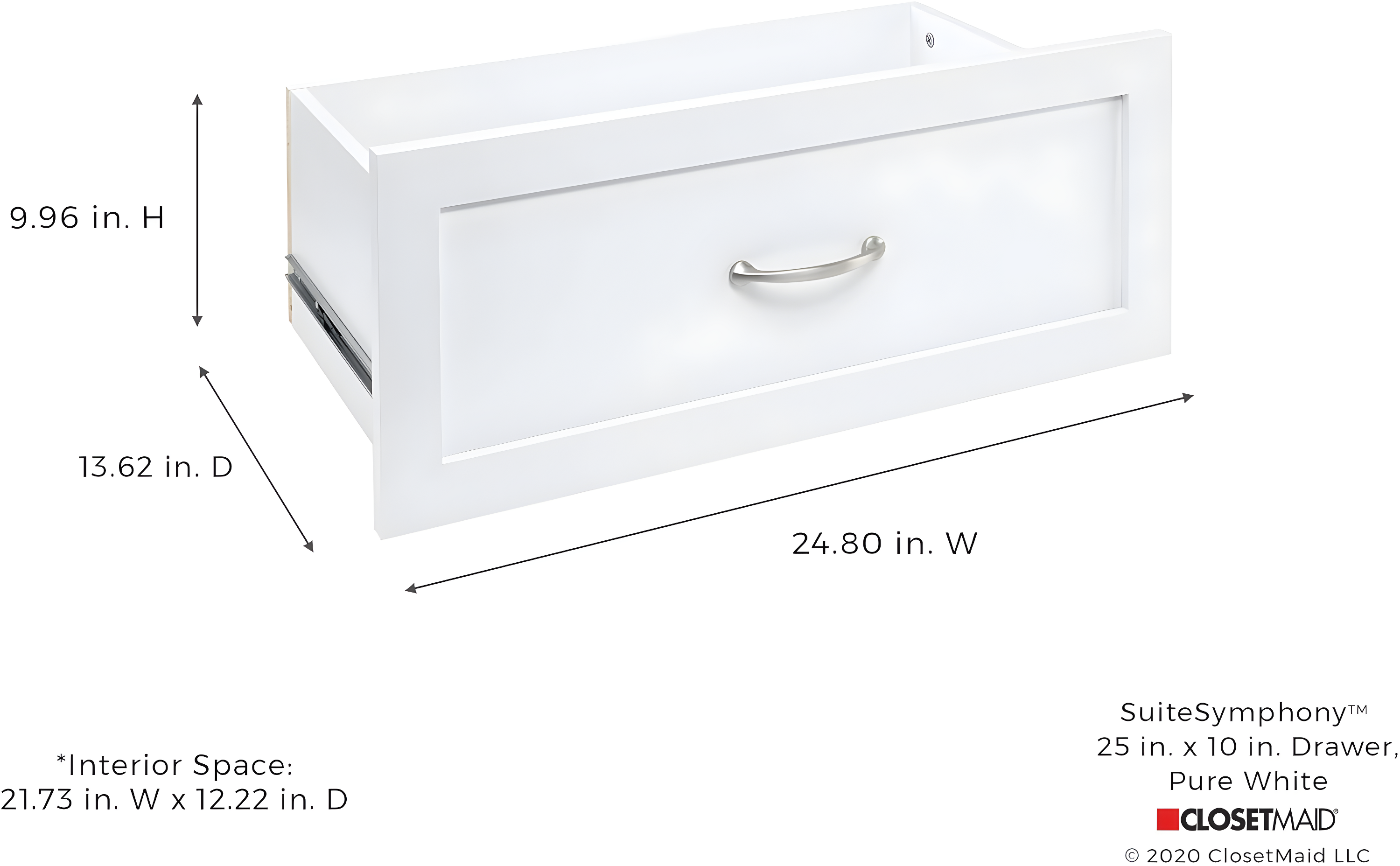 SuiteSymphony 25" x 10" Drawer